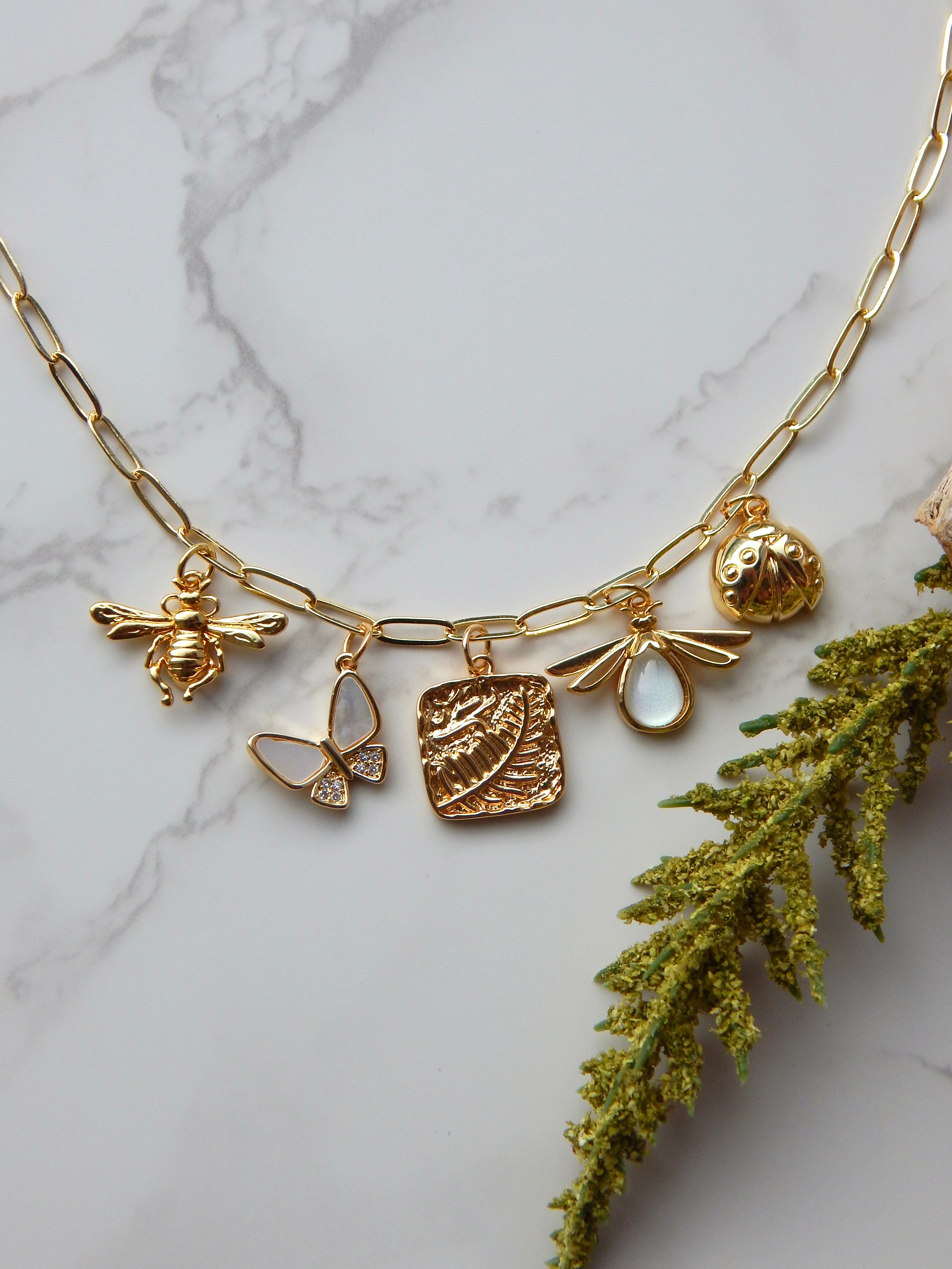 16 inch Forest Fairy Charm Necklace