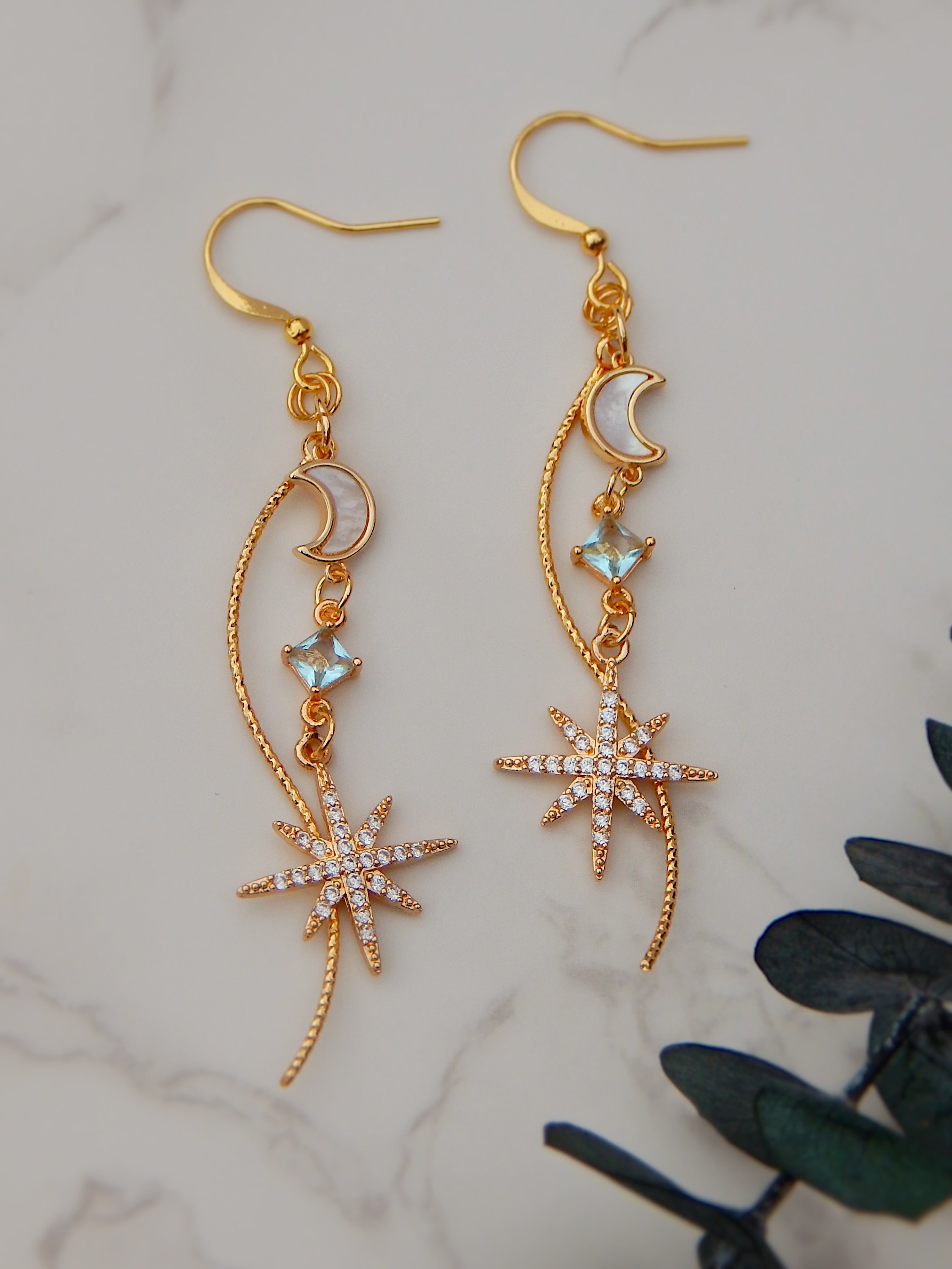 Celestial Cascade Earrings