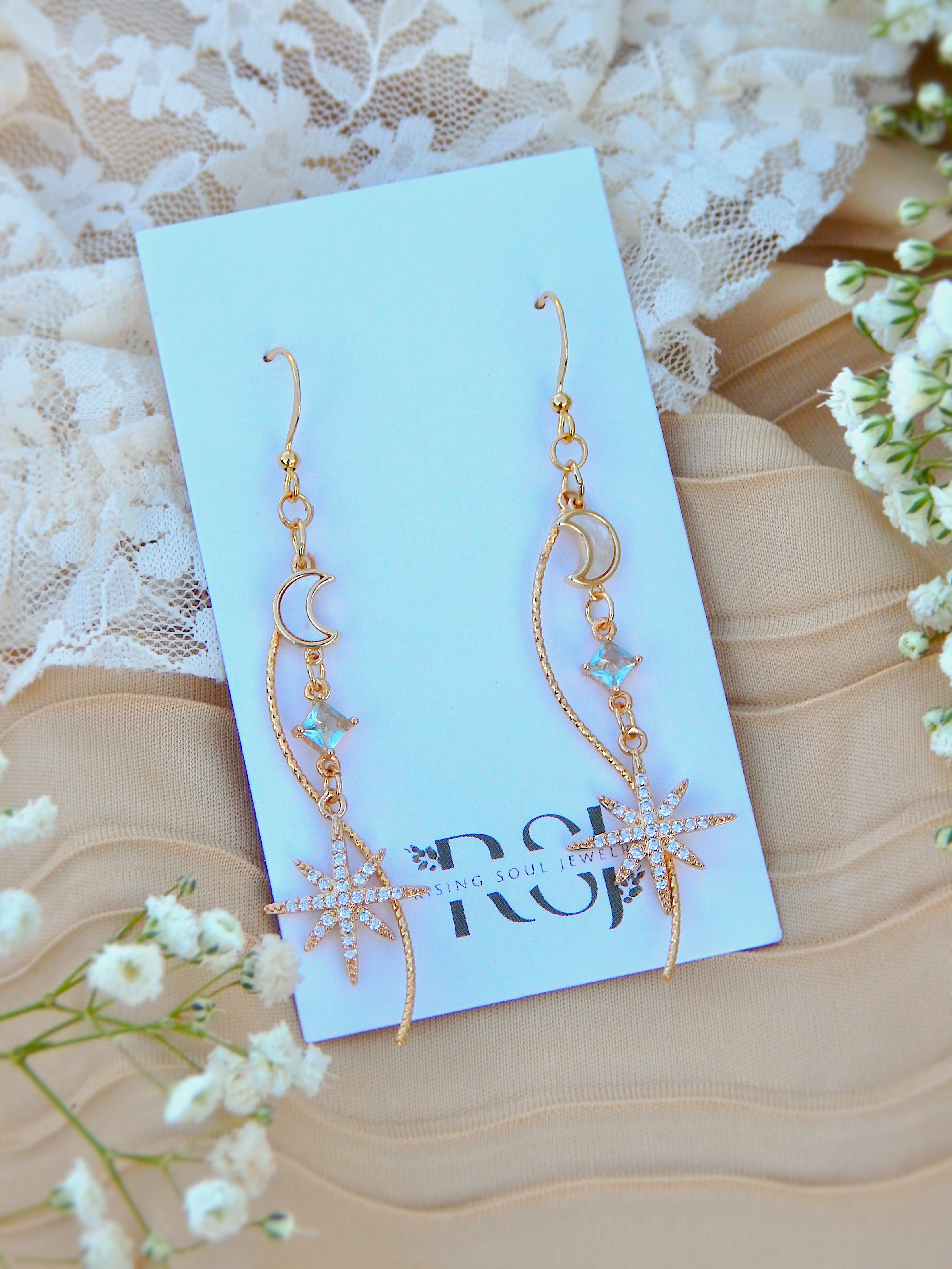 Celestial Cascade Earrings
