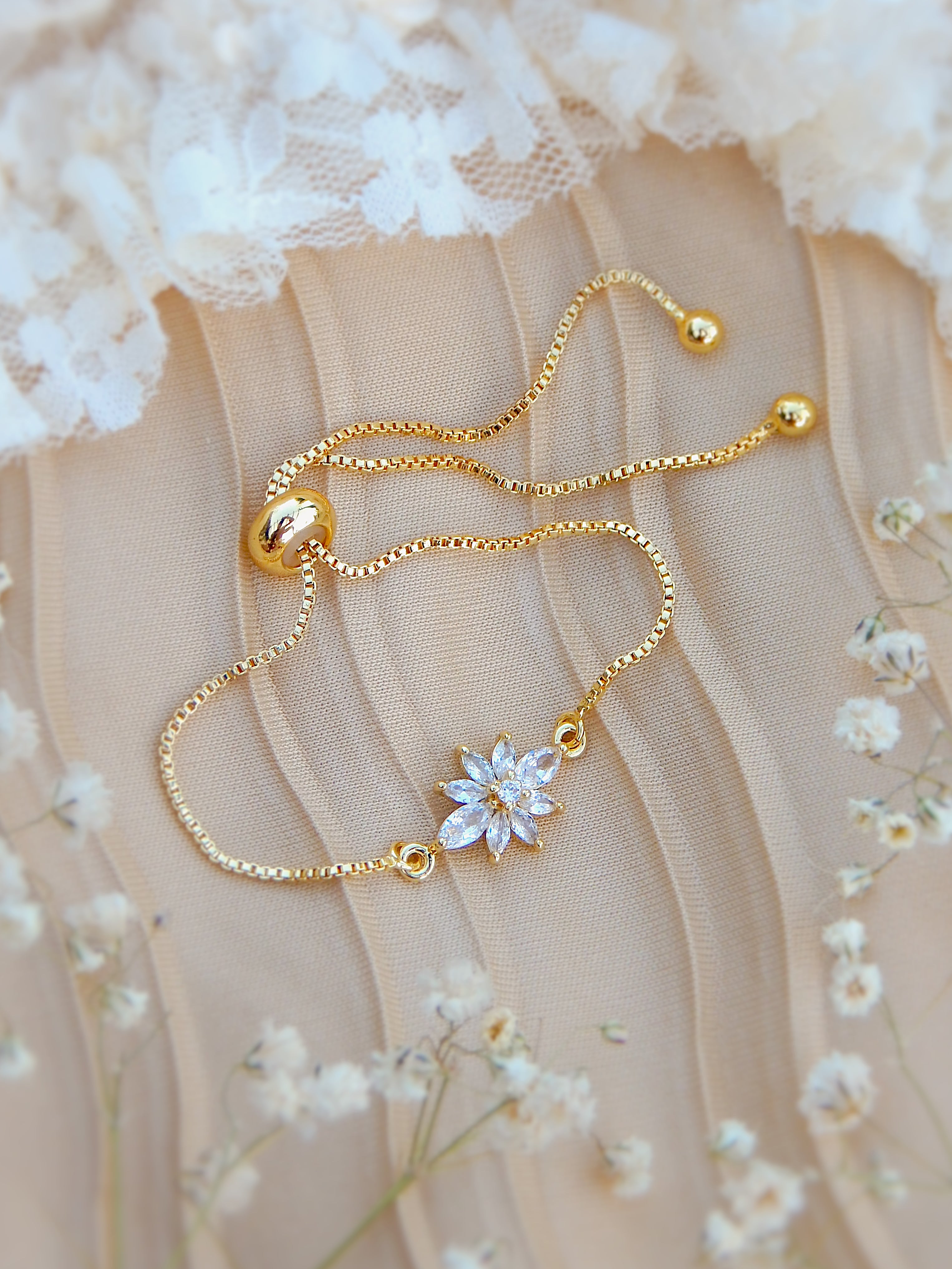 Golden Flora Bracelet