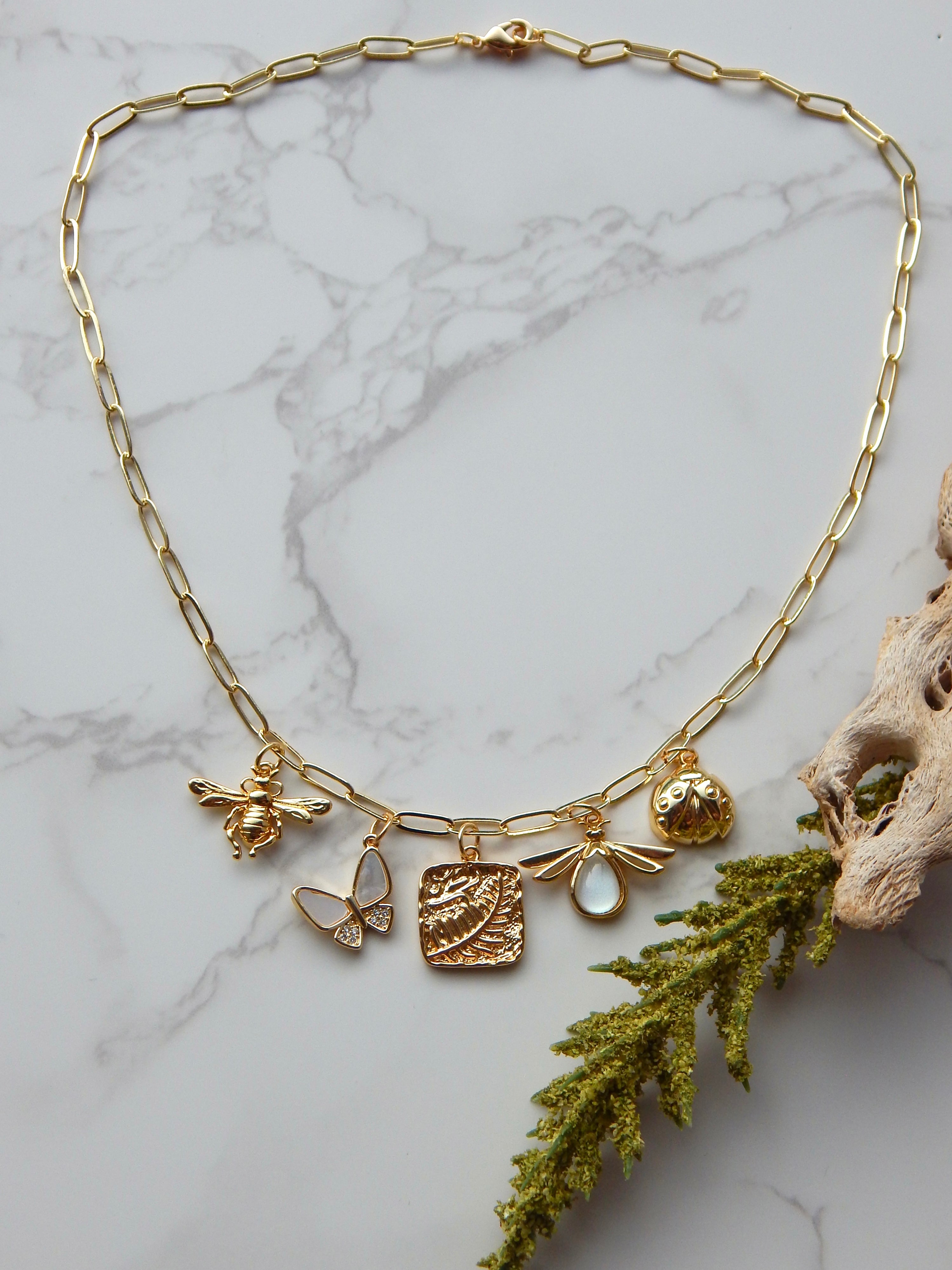 16 inch Forest Fairy Charm Necklace