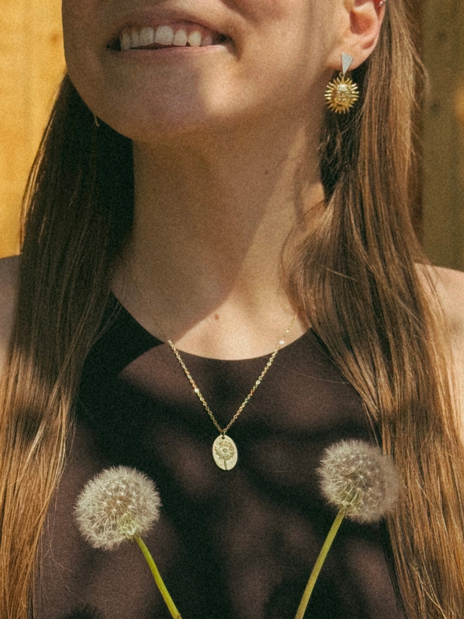 Dandelion Necklace