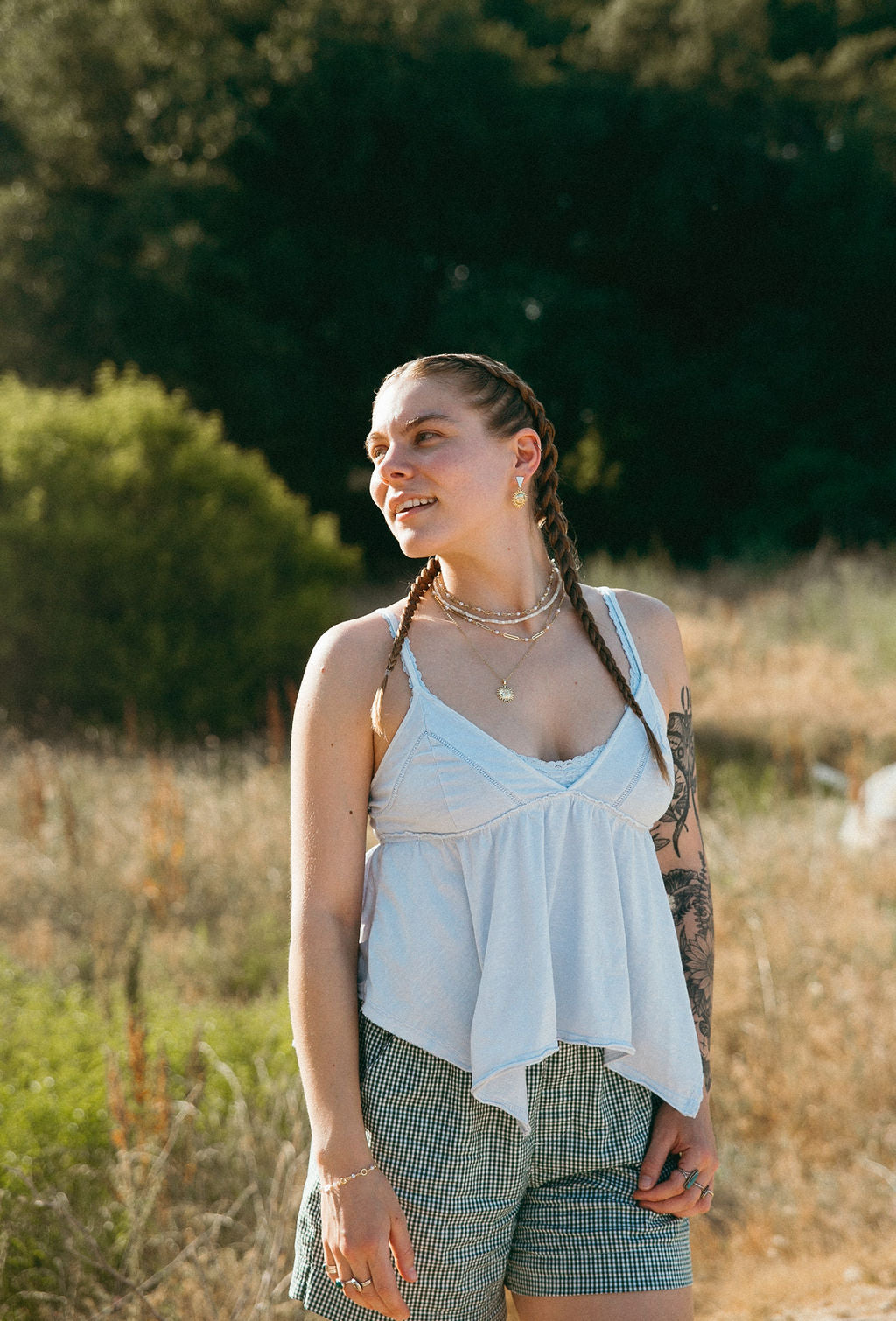 Sol Earrings – Gold Sun Face Statement Celestial Jewelry