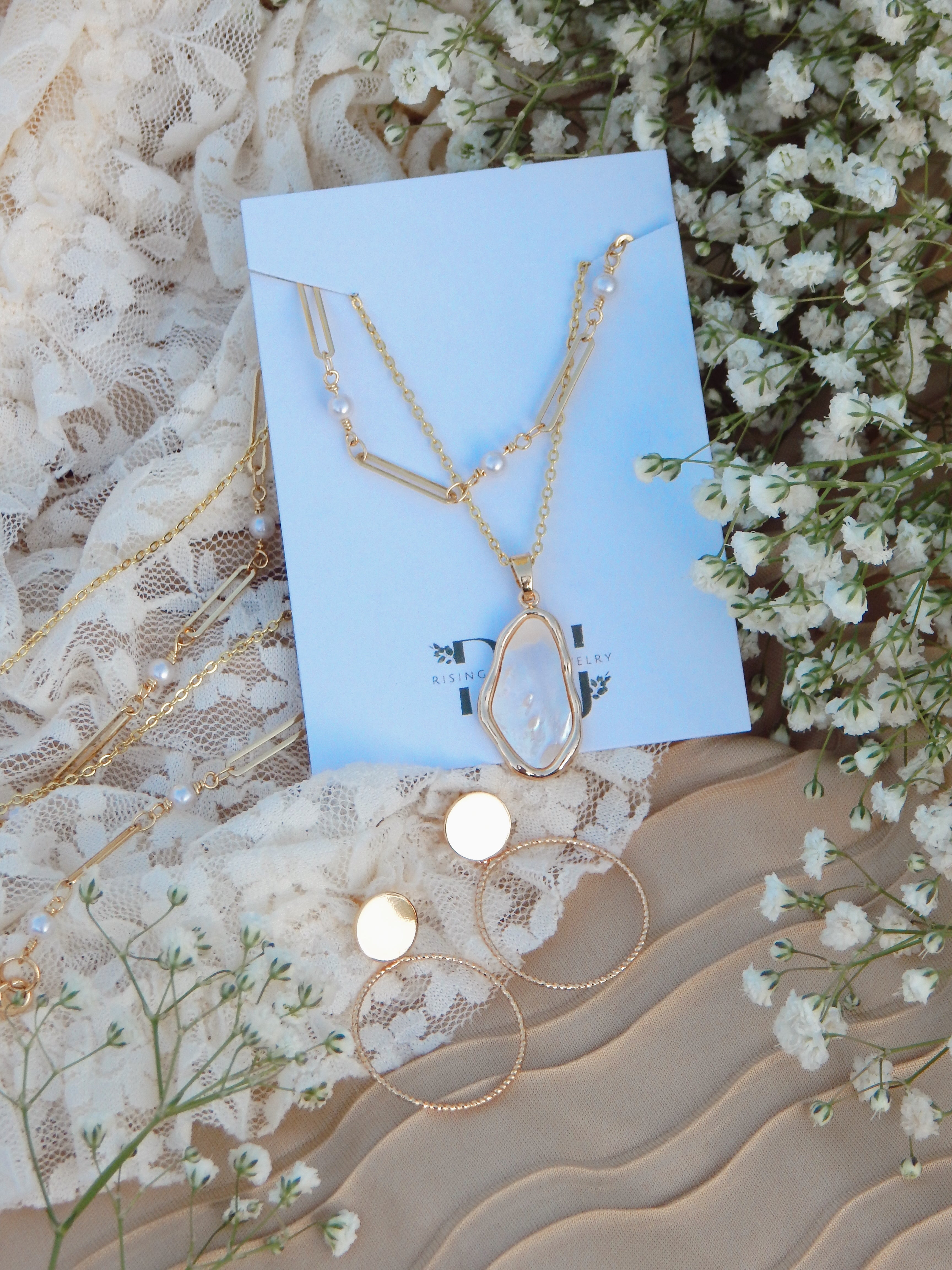 Radiance Hoop Earrings – Textured Gold Stud Hoops | Classic Edition