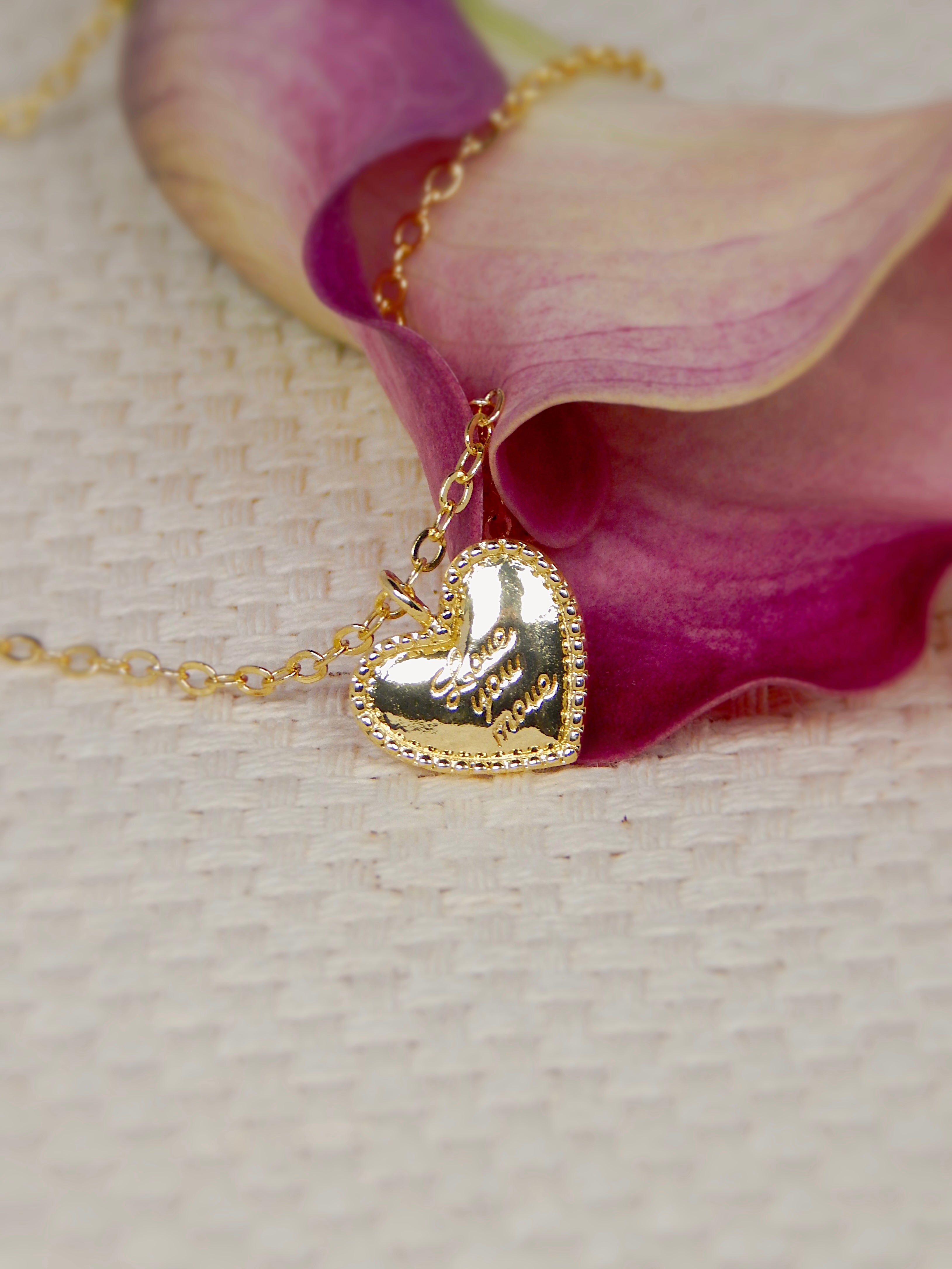 Love You More Necklace