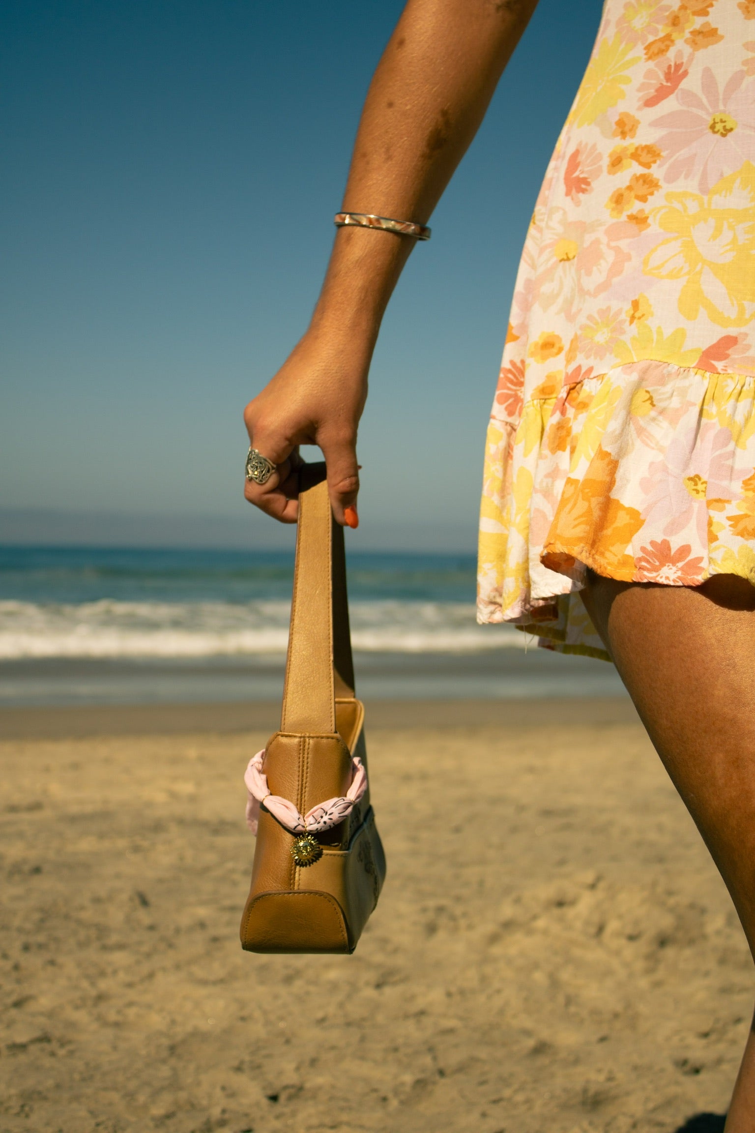 Radiant Sol Bandana Charm Necklace – Adjustable 20” Max | 18k Gold Sun Face with CZ Eyes