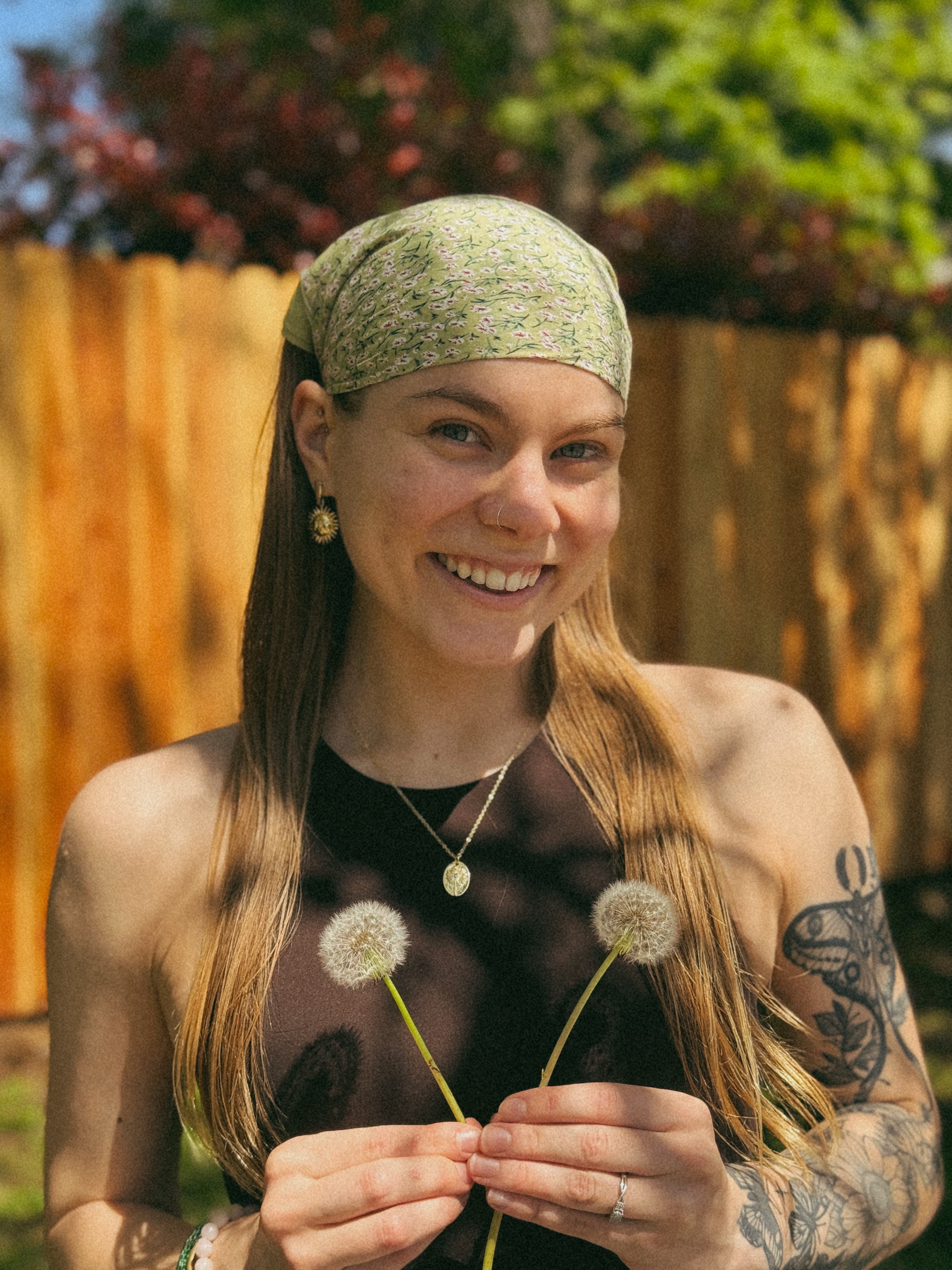 Dandelion Necklace