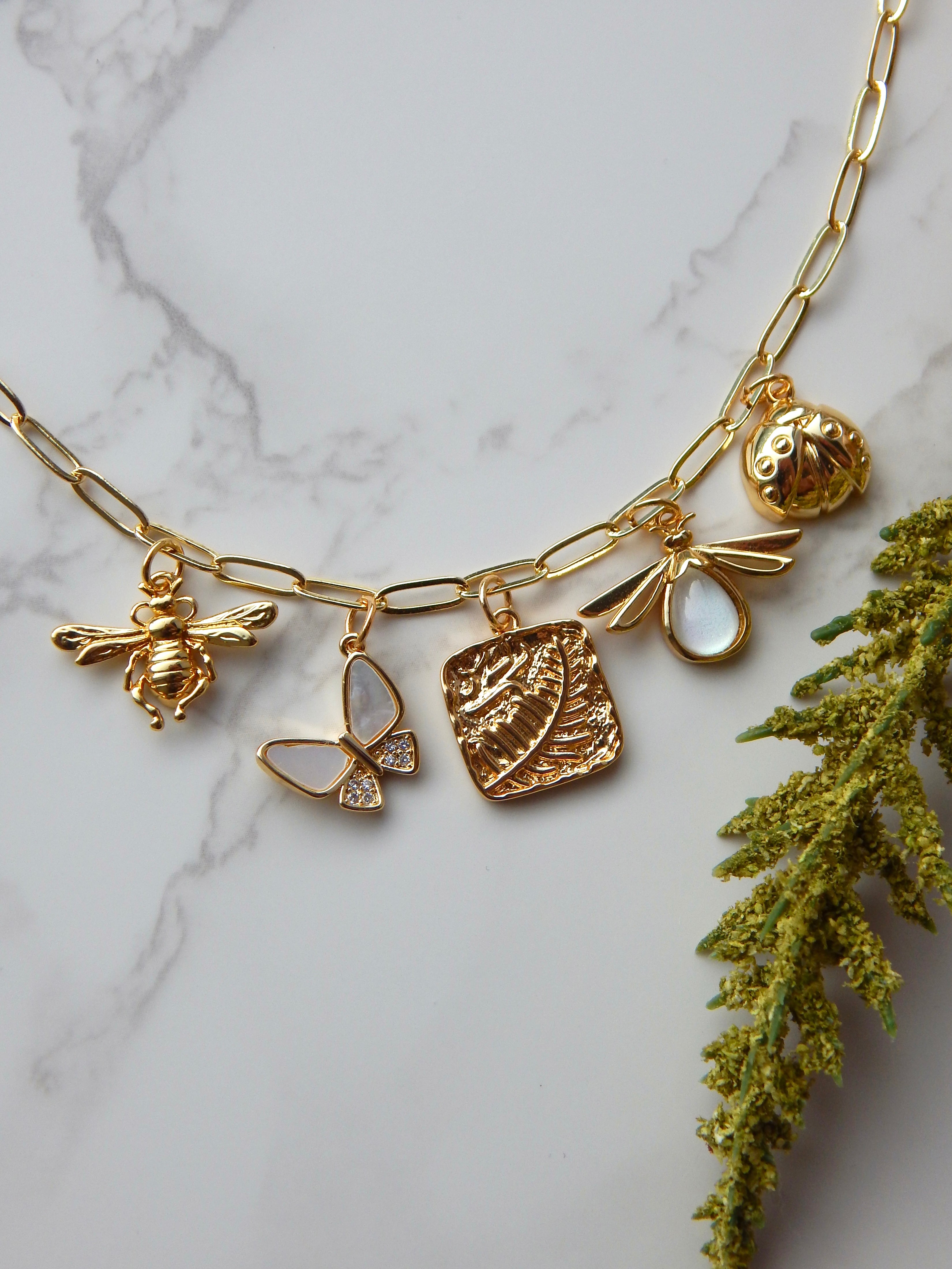 16 inch Forest Fairy Charm Necklace
