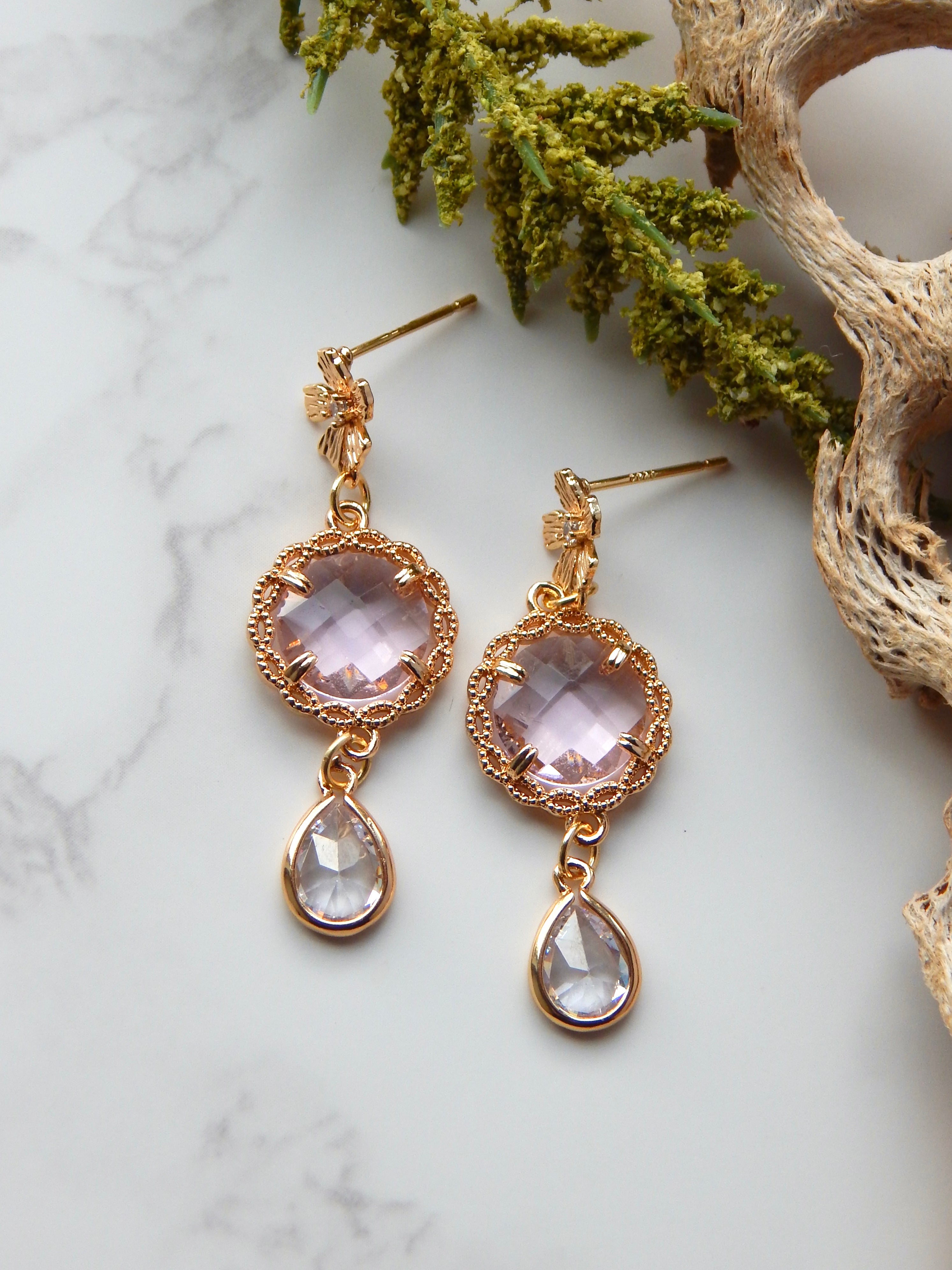Tangled Flower Earrings