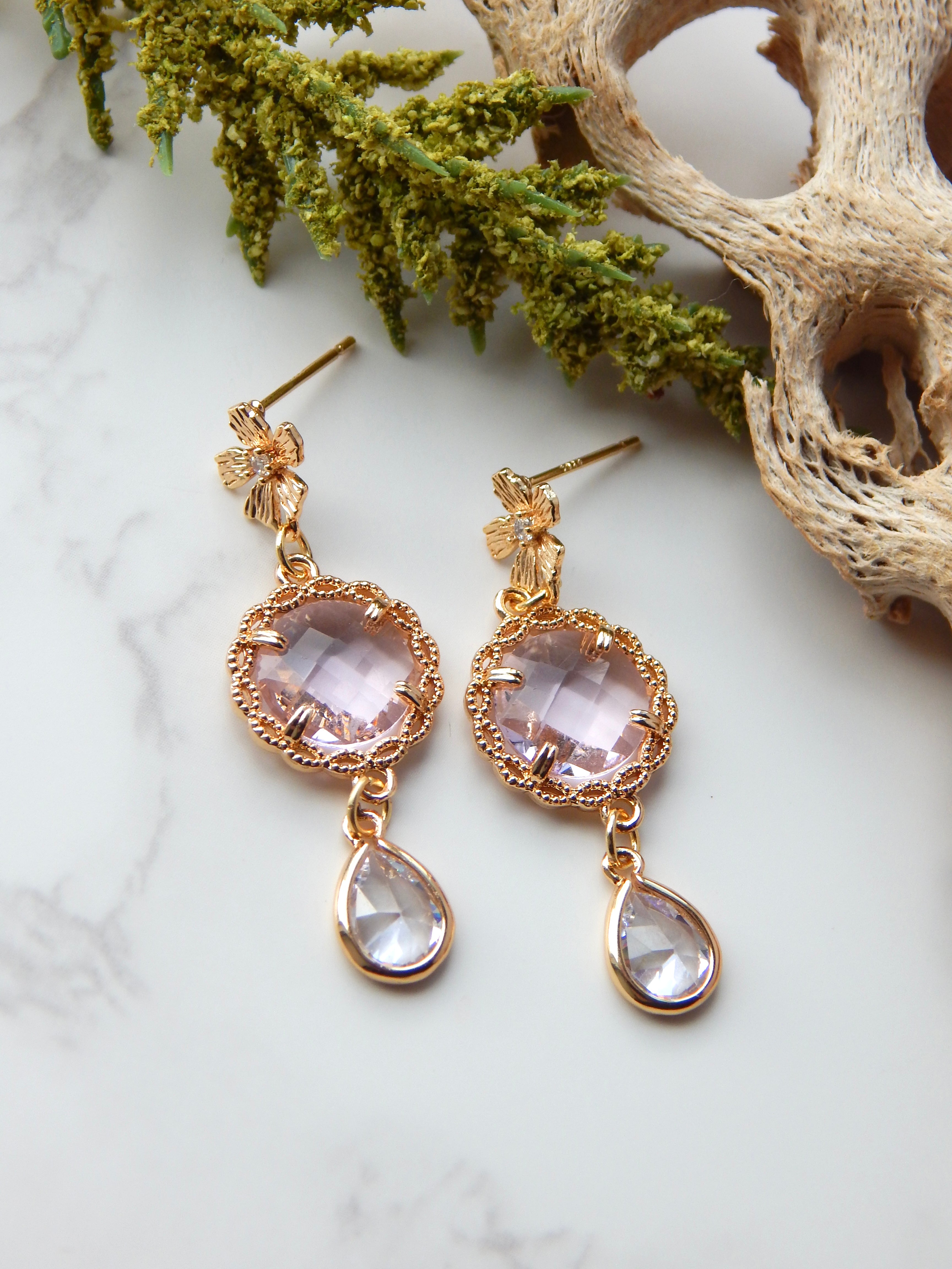 Tangled Flower Earrings