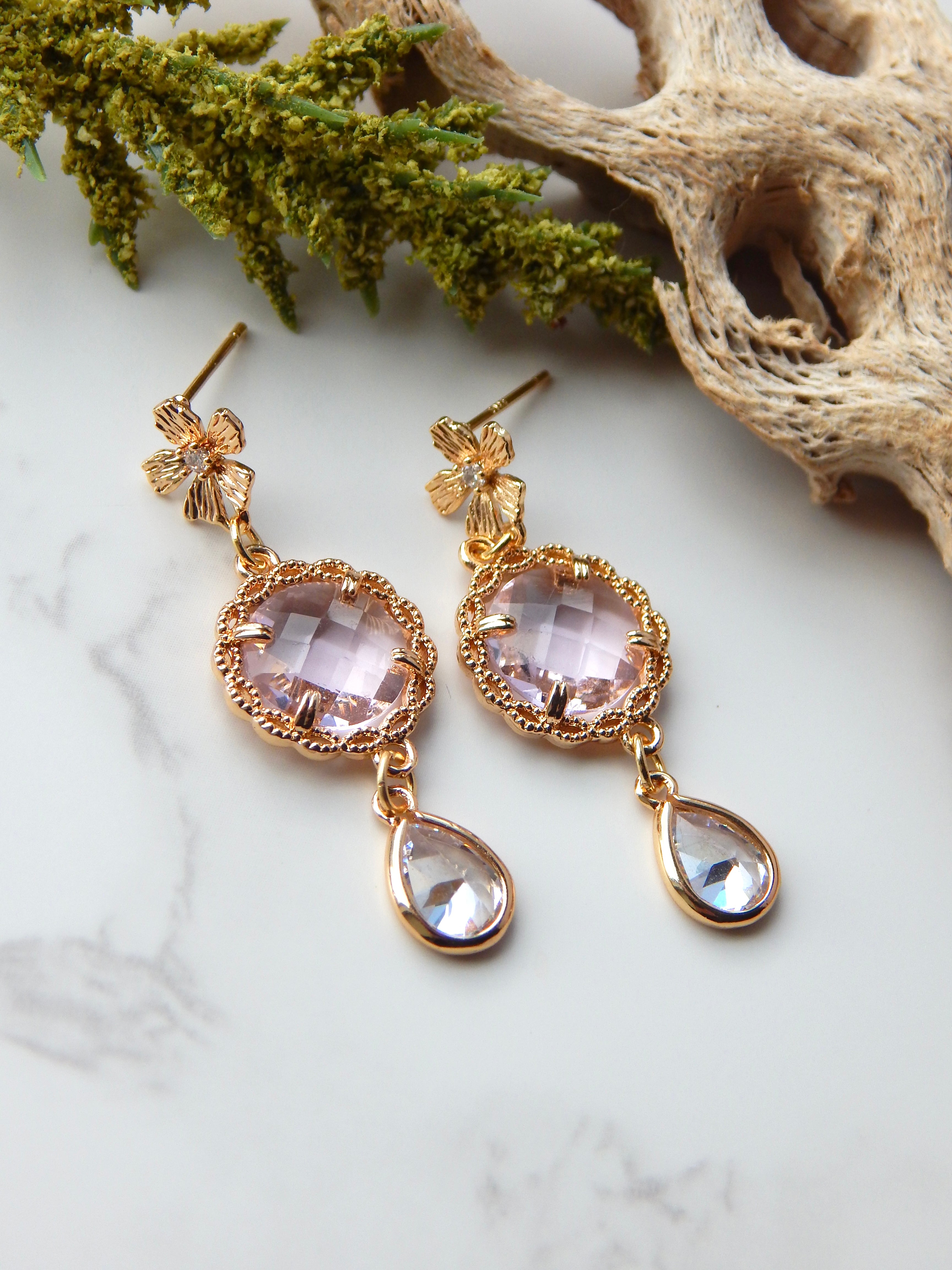 Tangled Flower Earrings