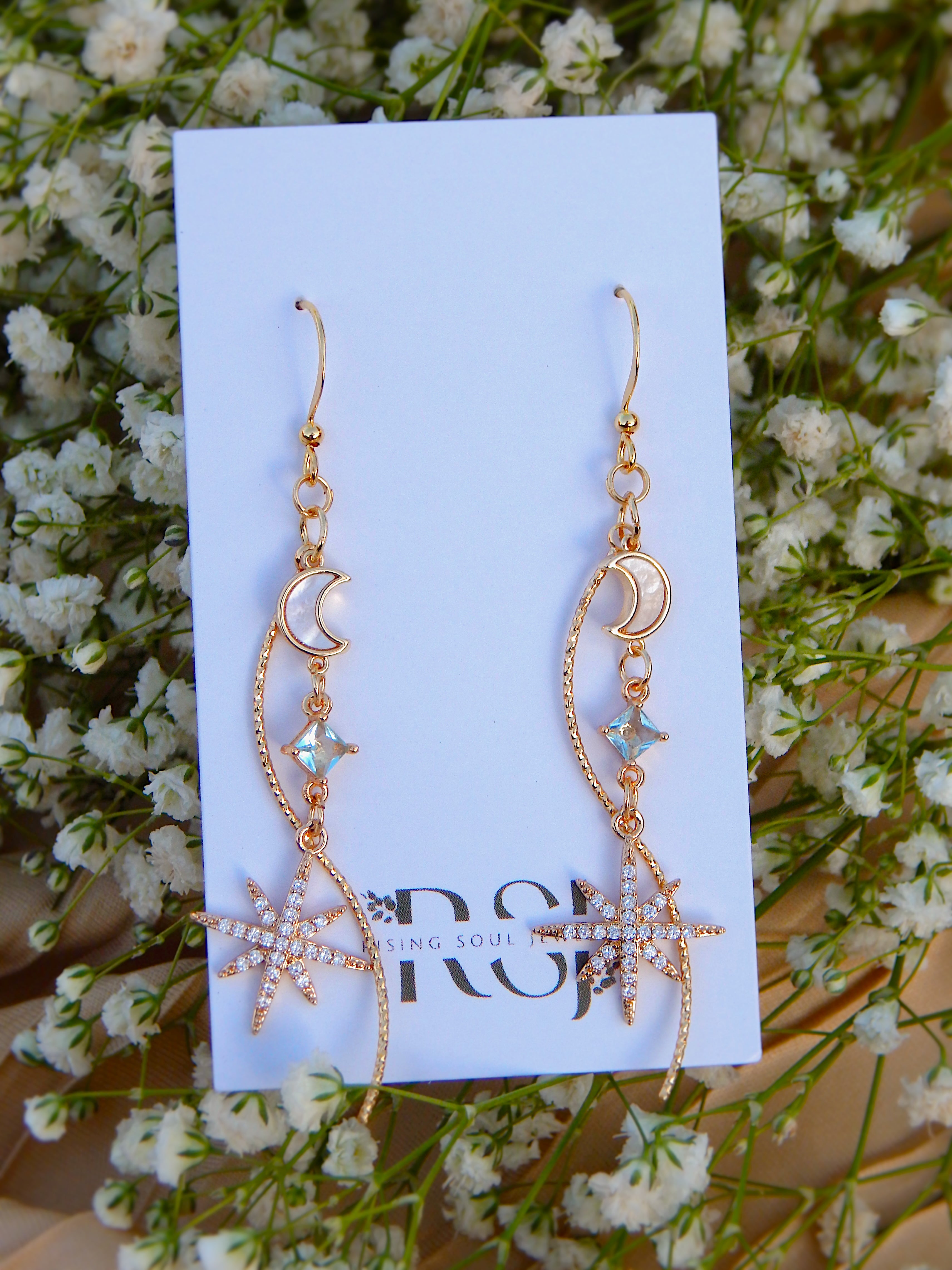 Celestial Cascade Earrings