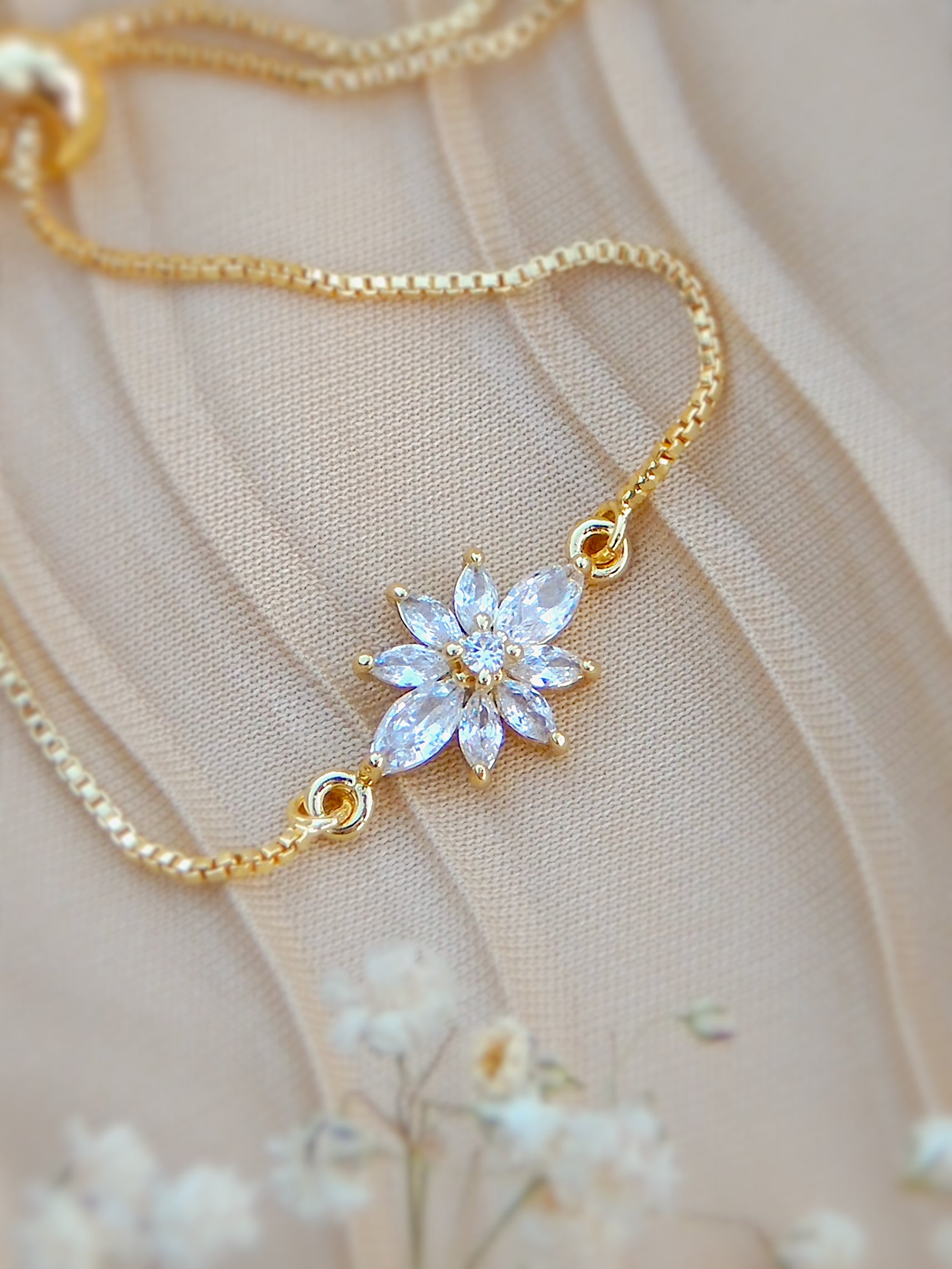 Golden Flora Bracelet