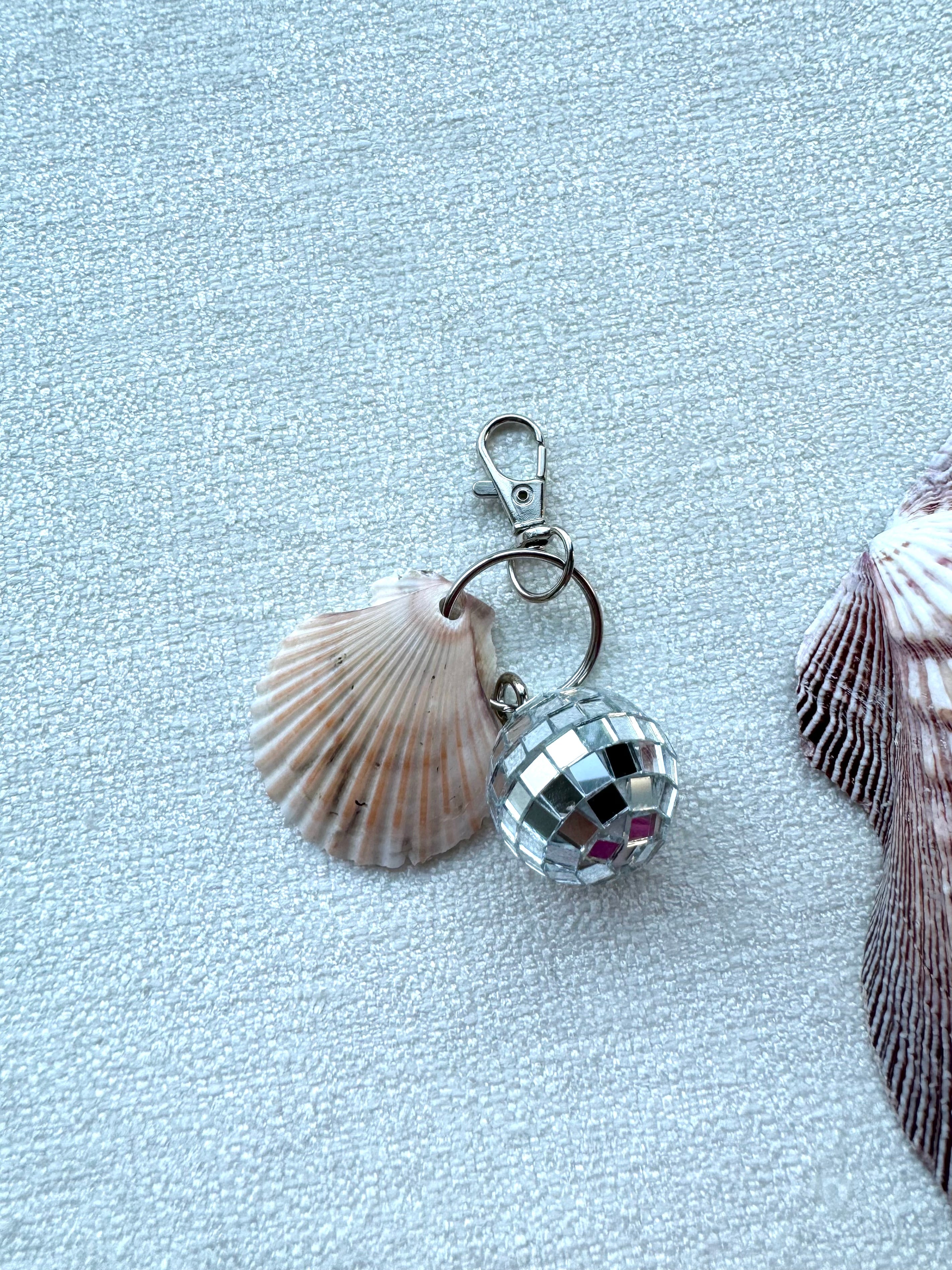 Shell Disco Keychain