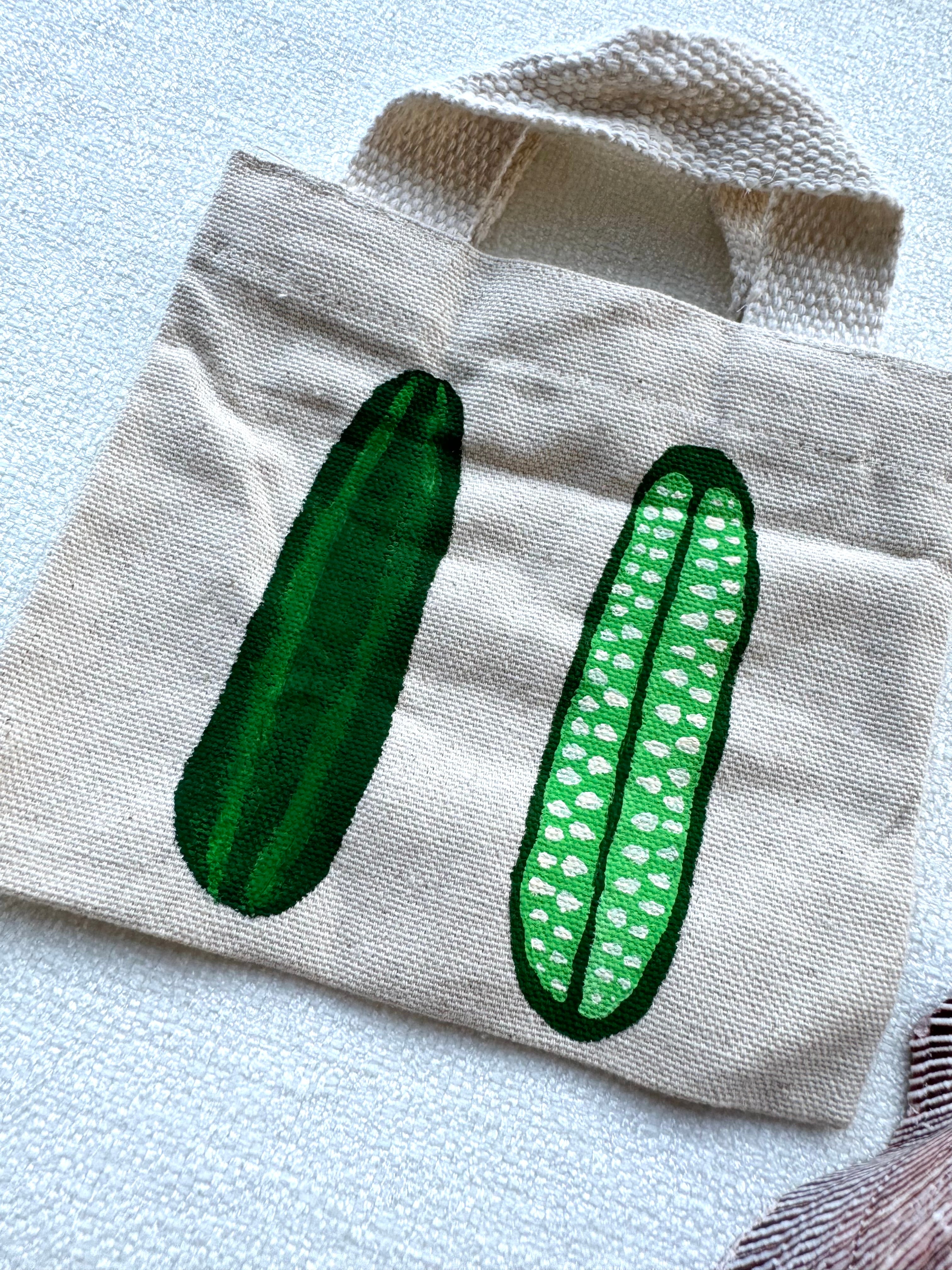 Reusable Cucumber RSJ Market Shopping Bag