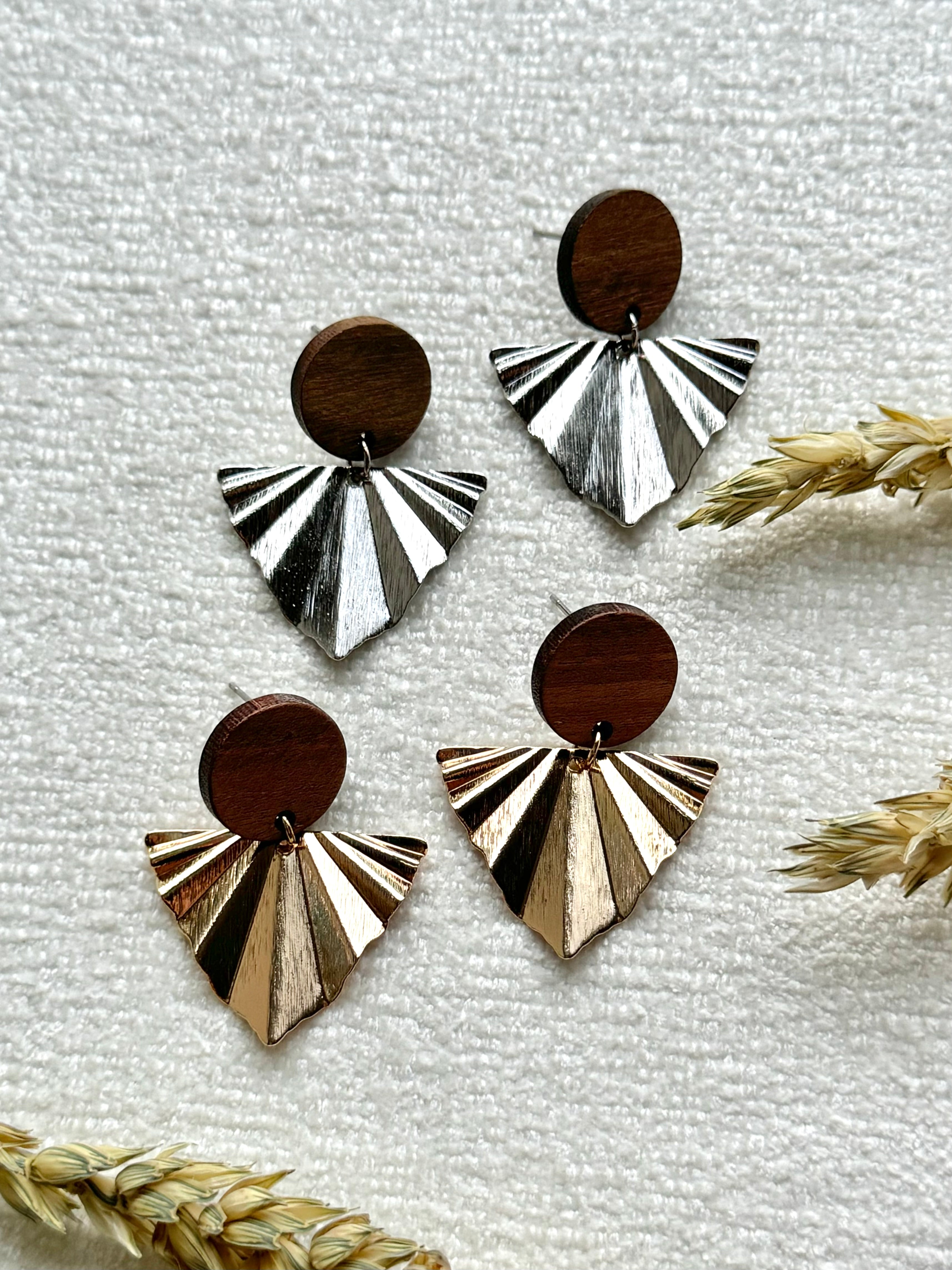 Boho Fan Earrings