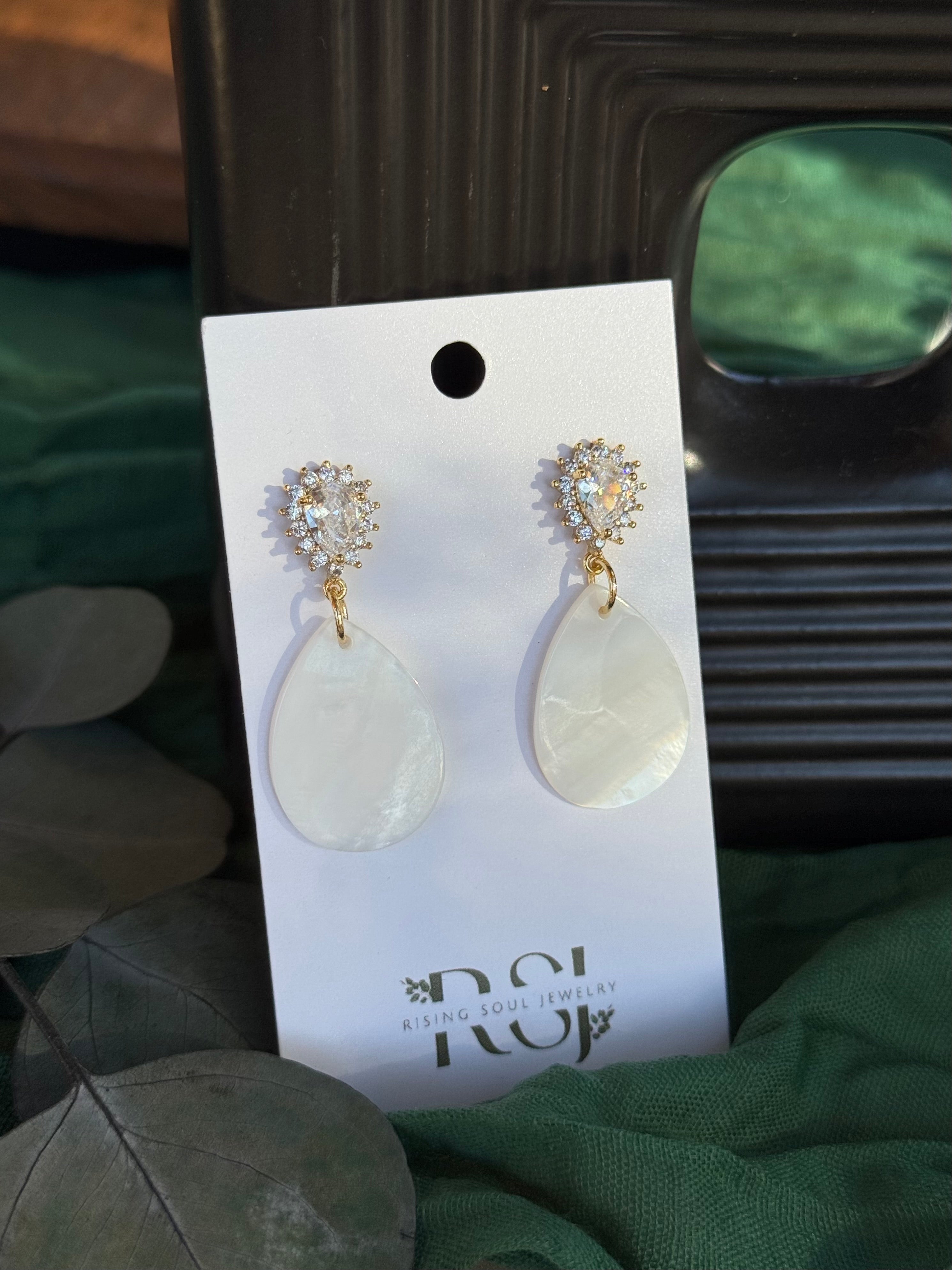 Holiday Teardrop Earrings