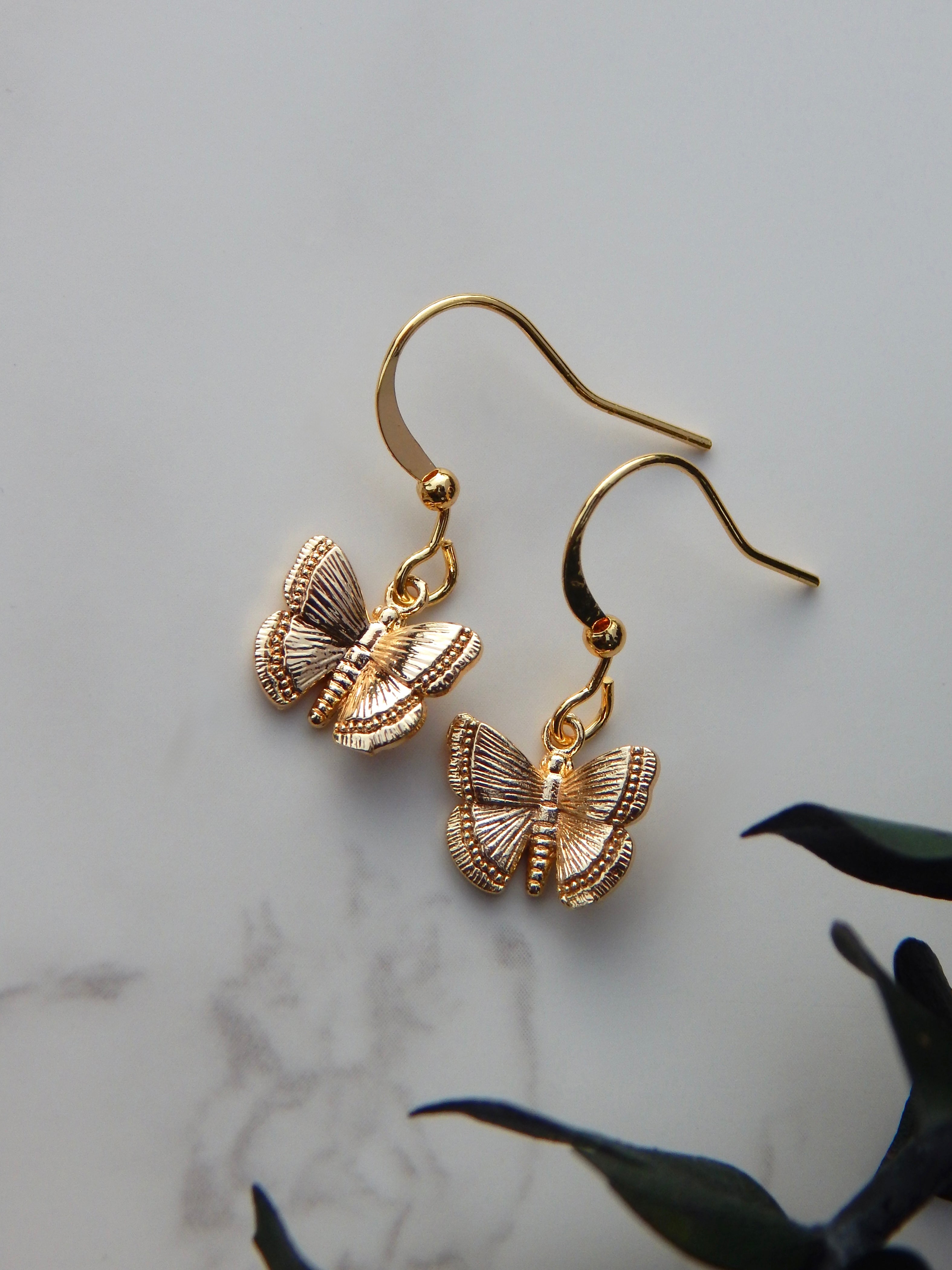 Simple Butterfly Earrings