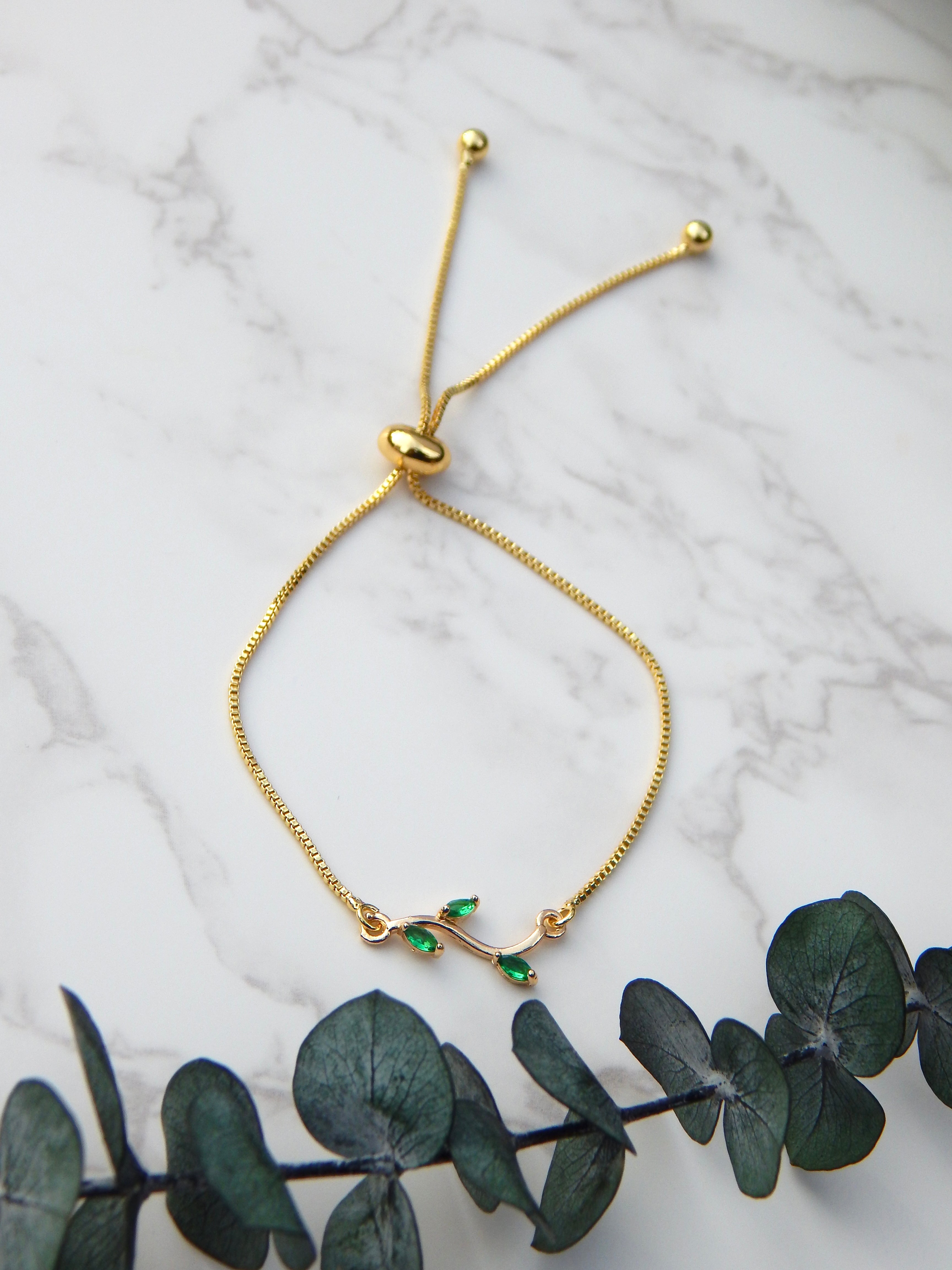 Green Ivy Bracelet