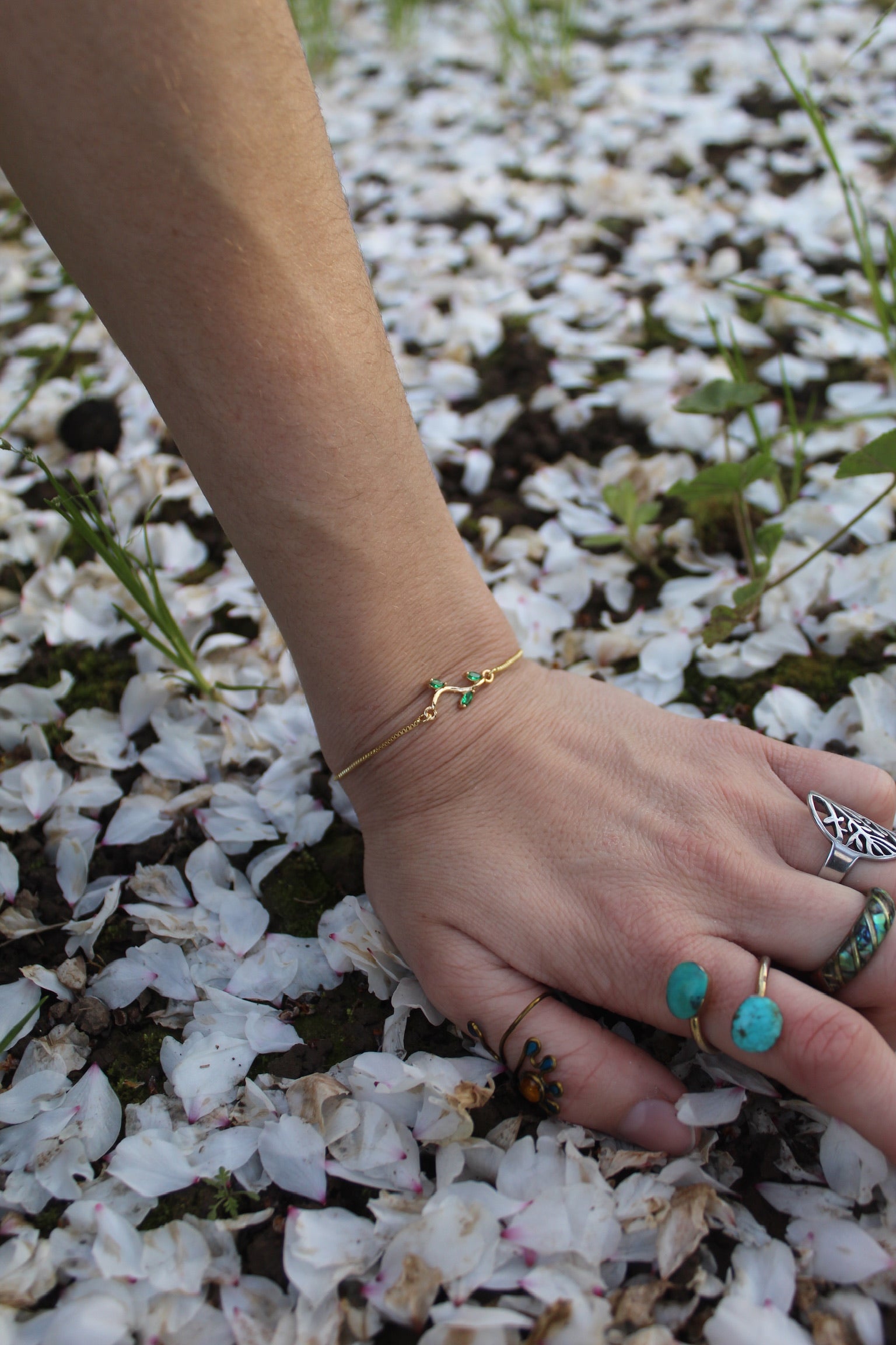 Green Ivy Bracelet