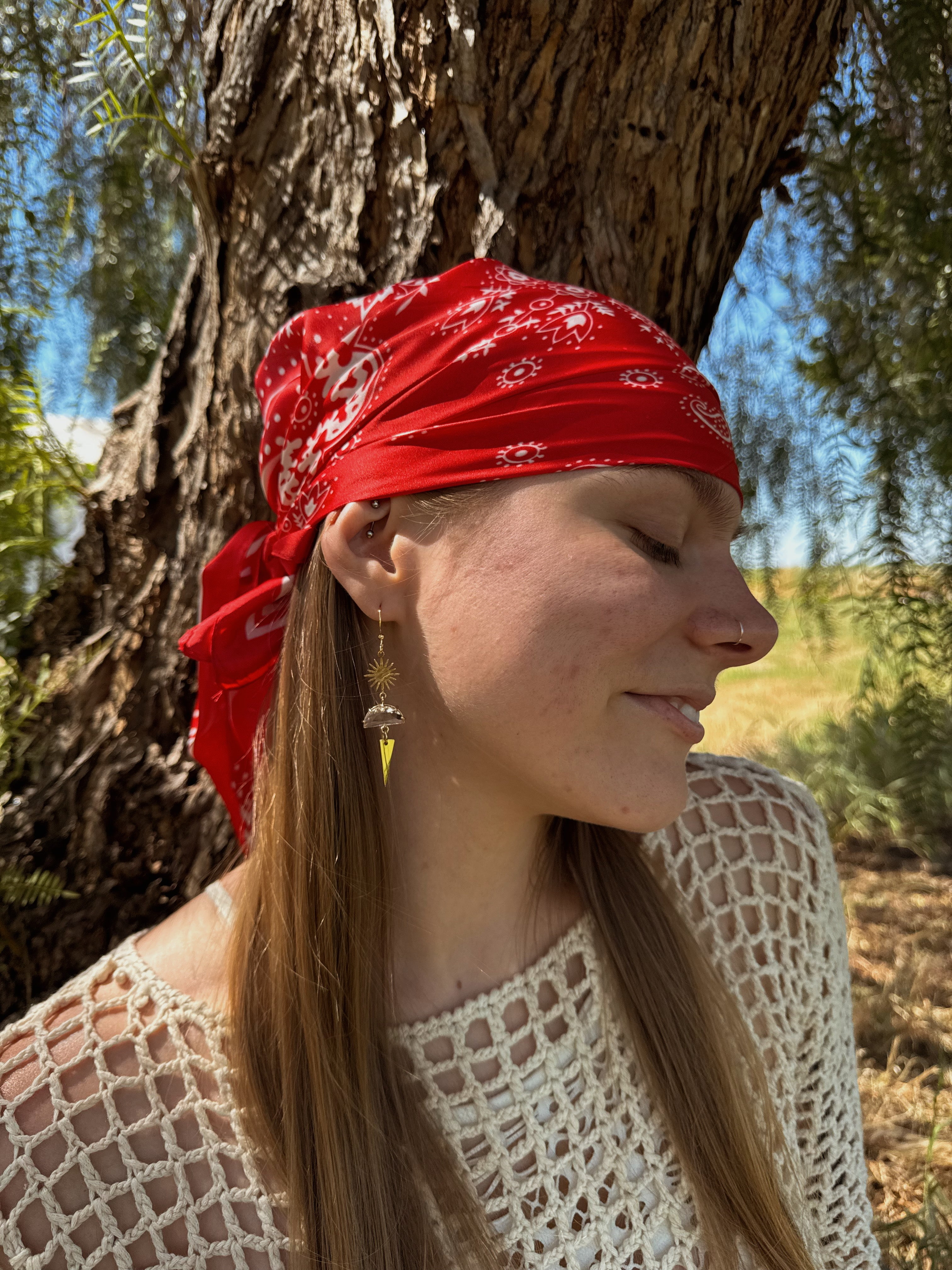 Mushroom Star Earrings