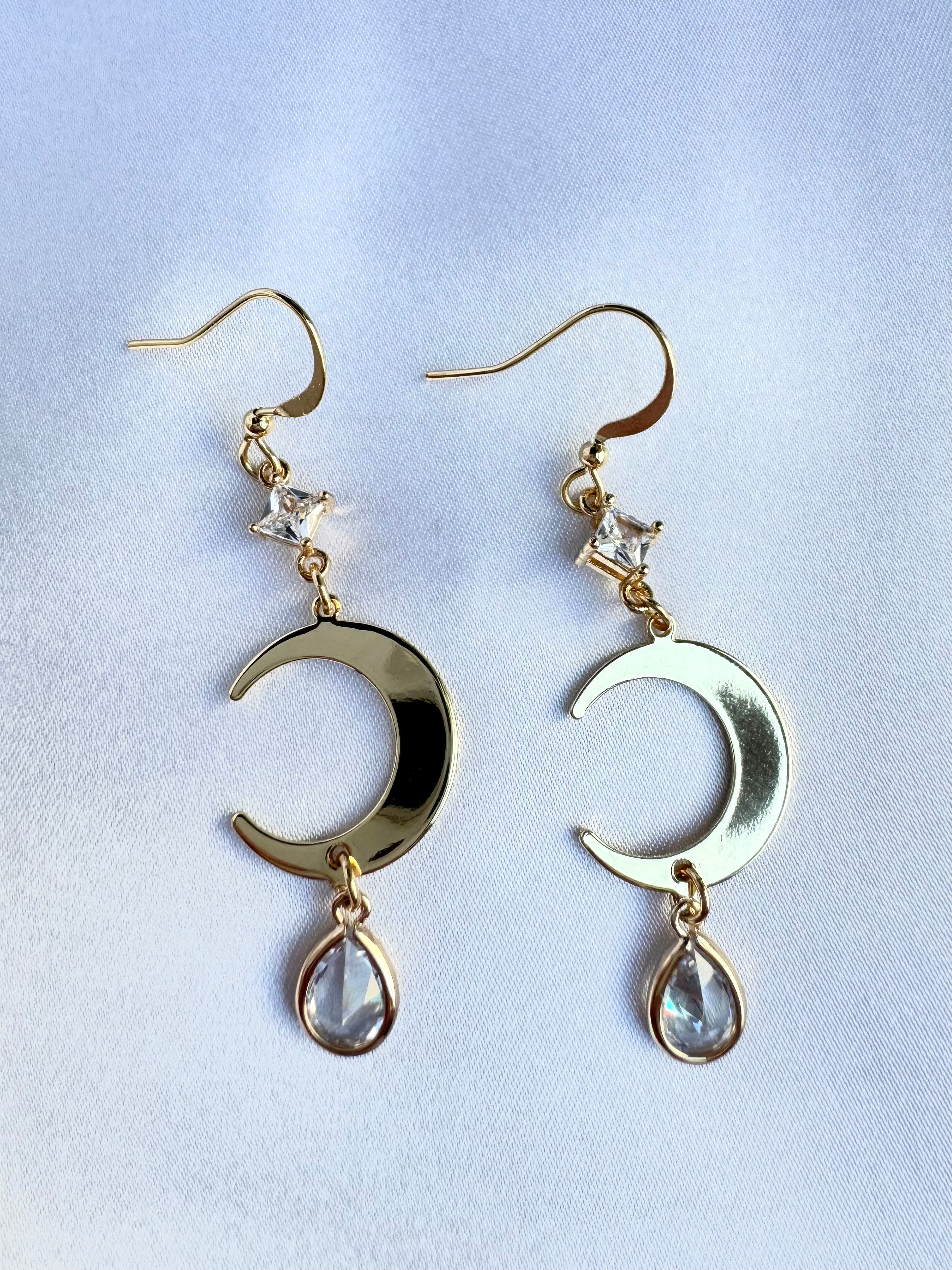 Star Moon Dangles