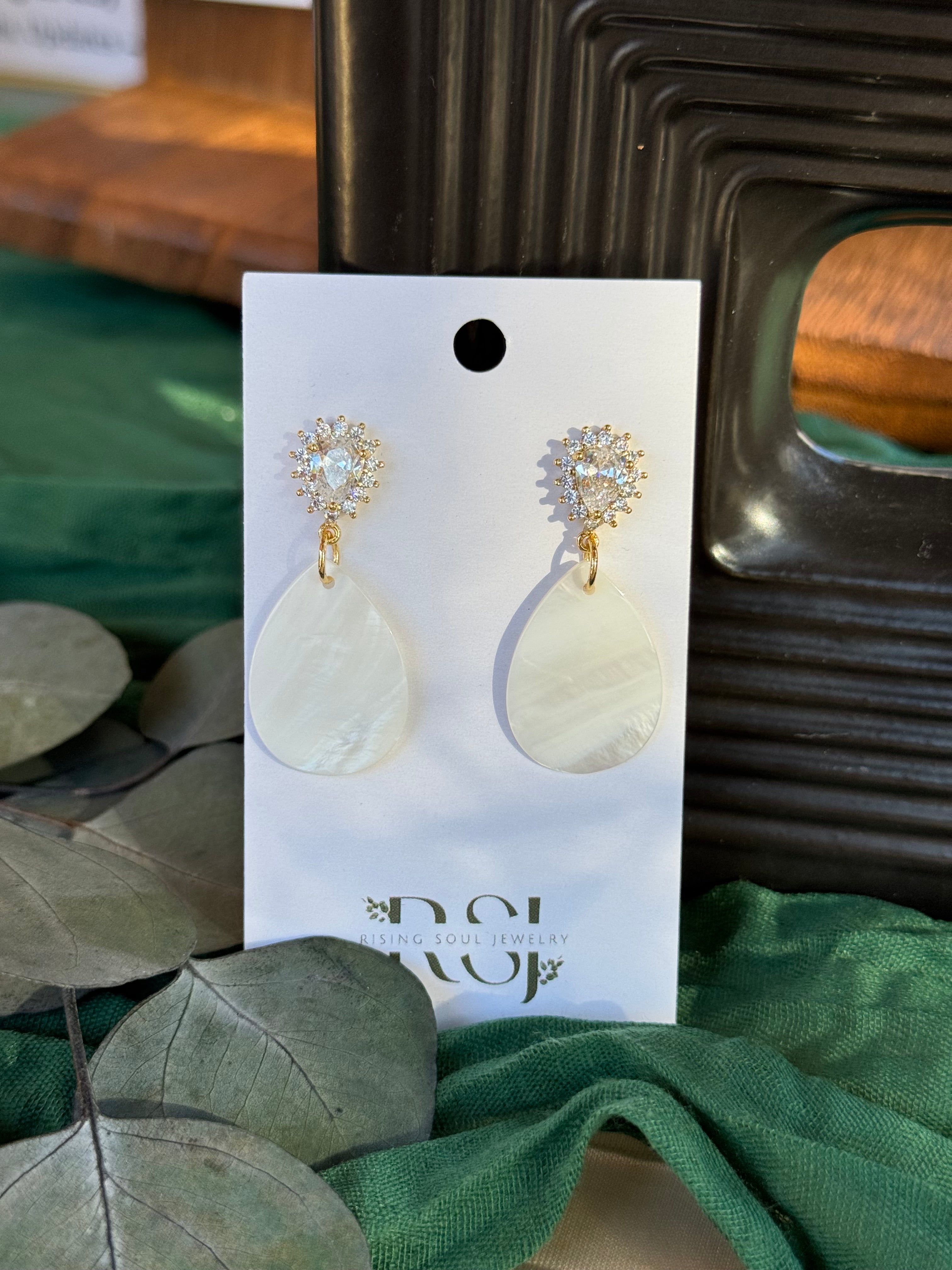 Holiday Teardrop Earrings