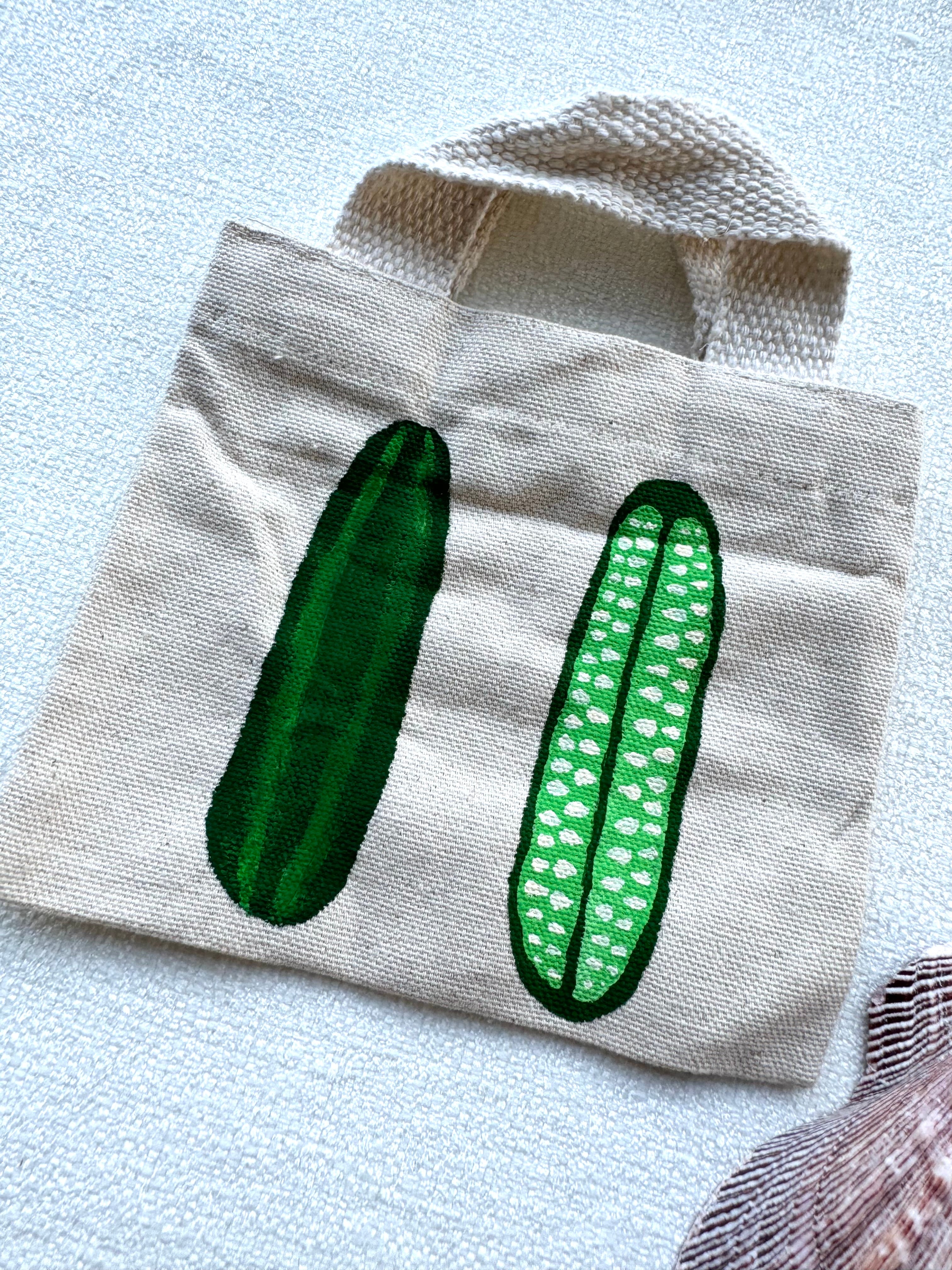 Reusable Cucumber RSJ Market Shopping Bag