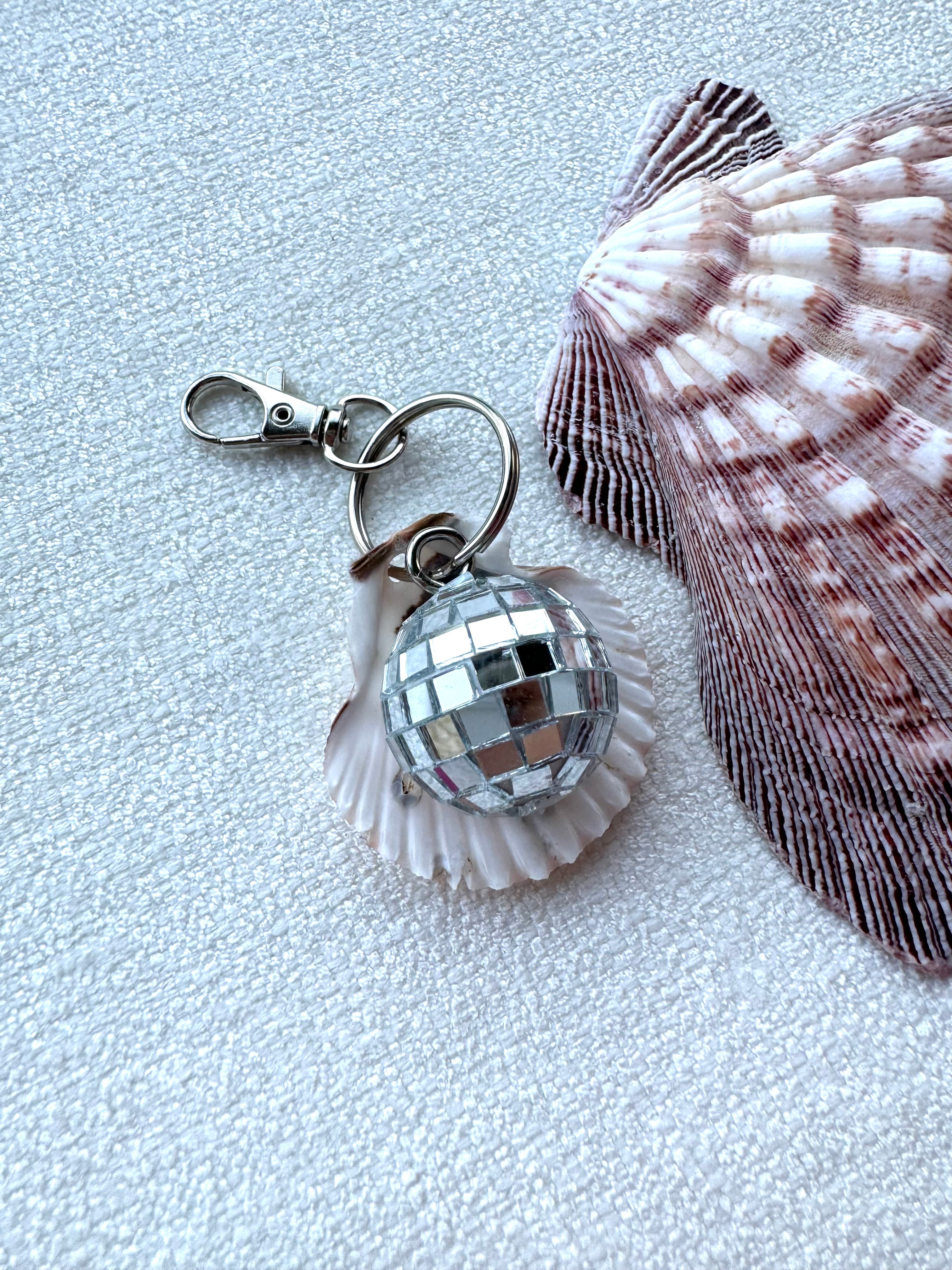 Shell Disco Keychain