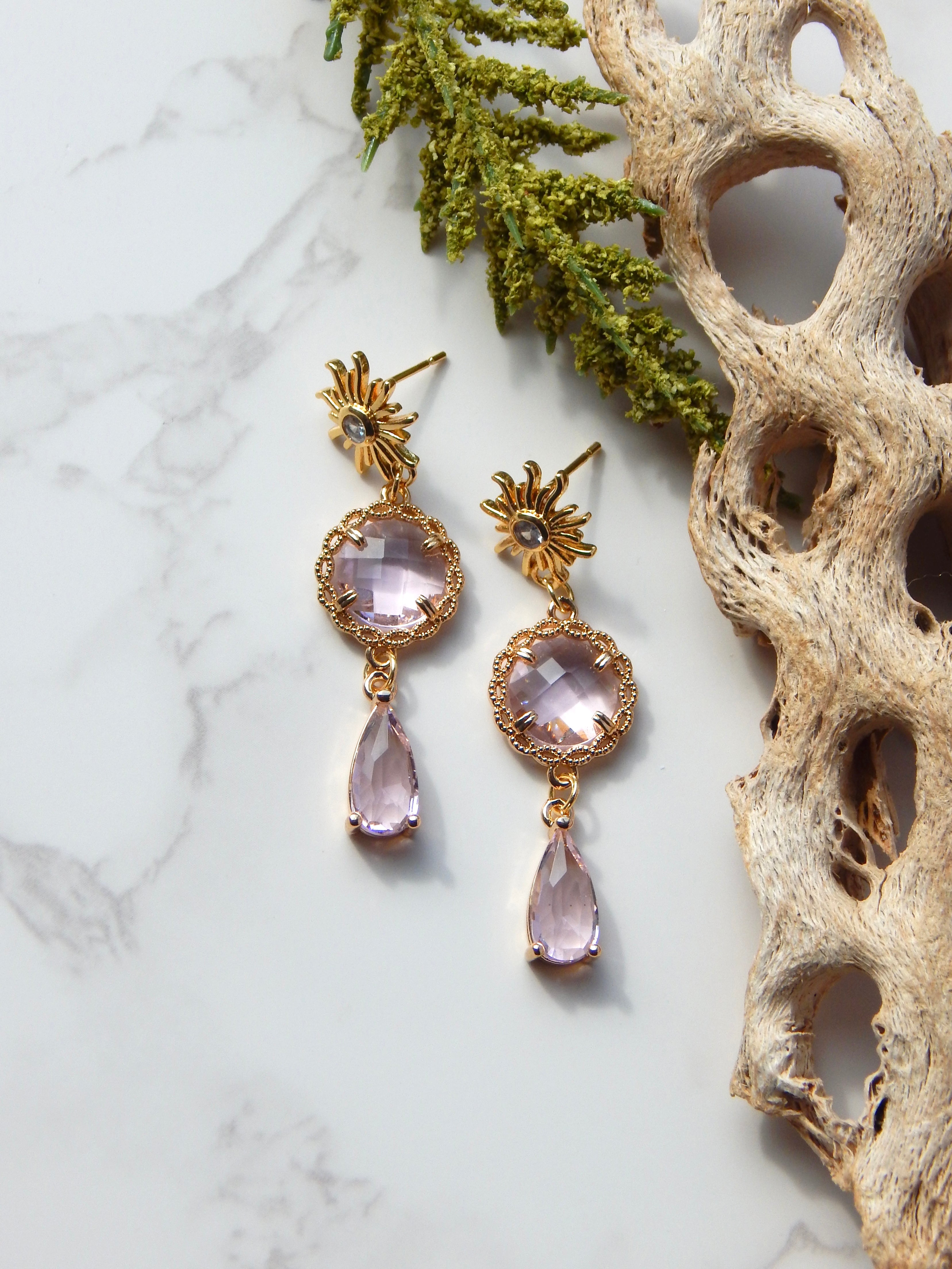 Tangled Sun Earrings