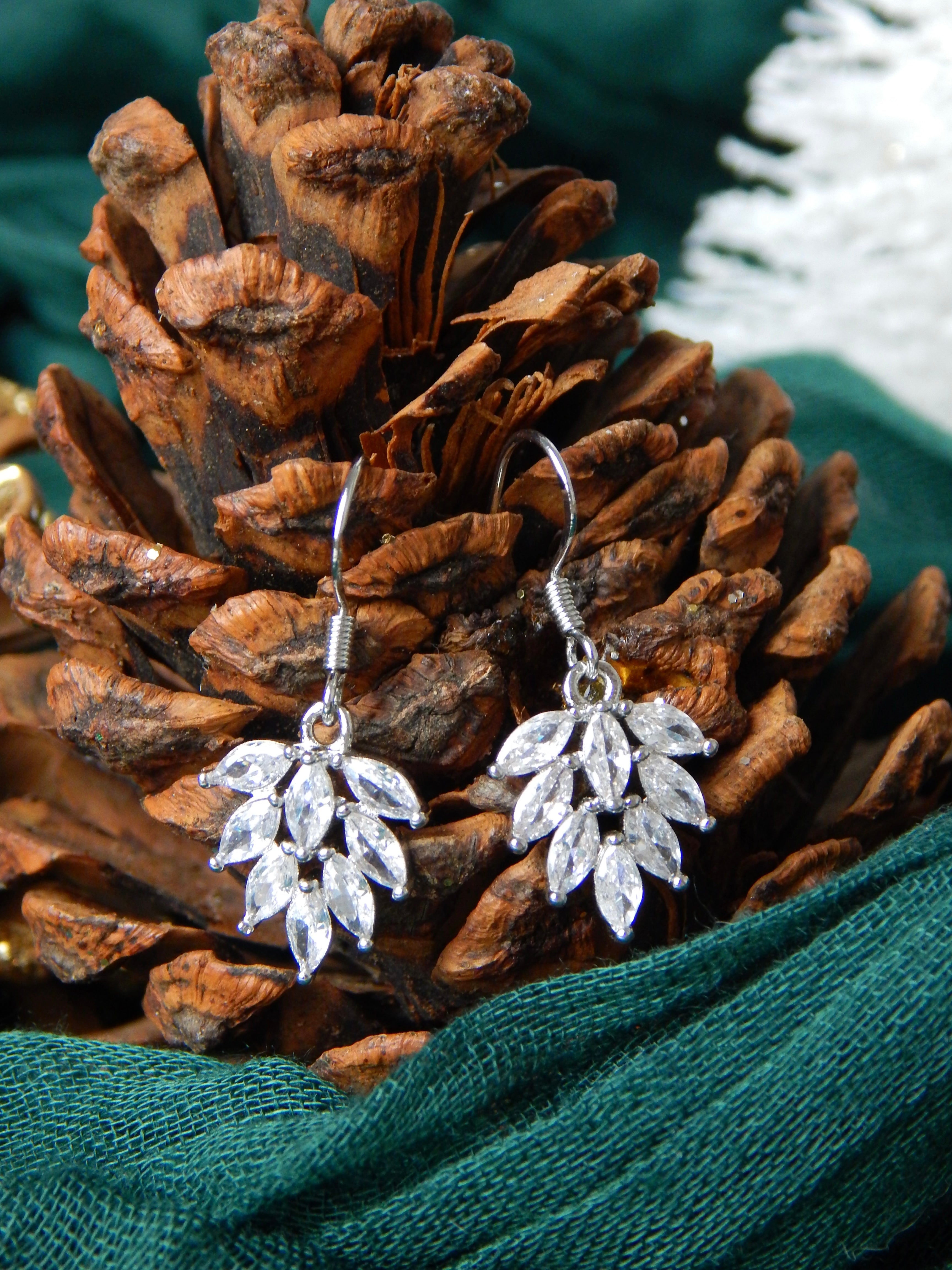 Pinecone Earrings