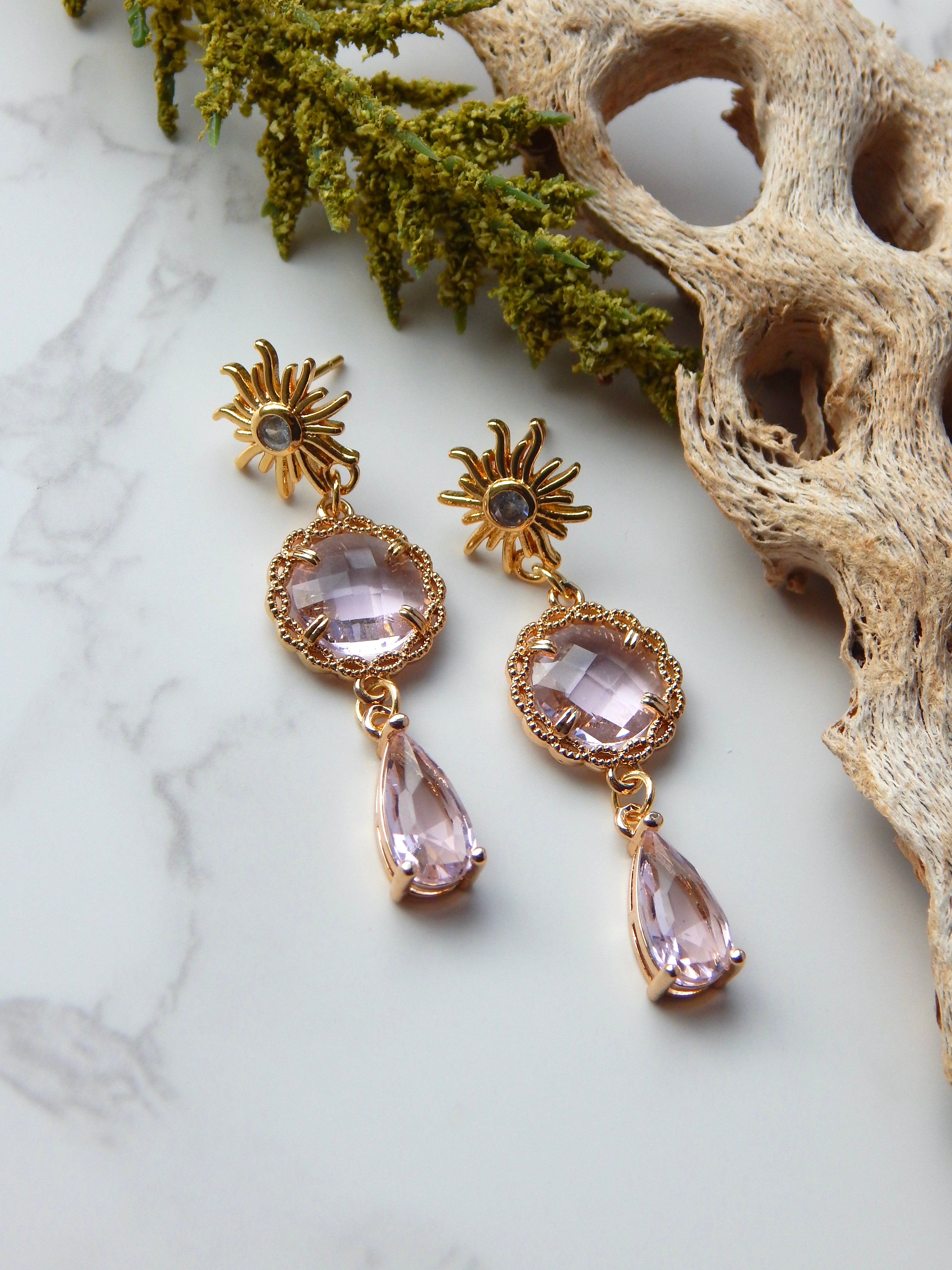 Tangled Sun Earrings