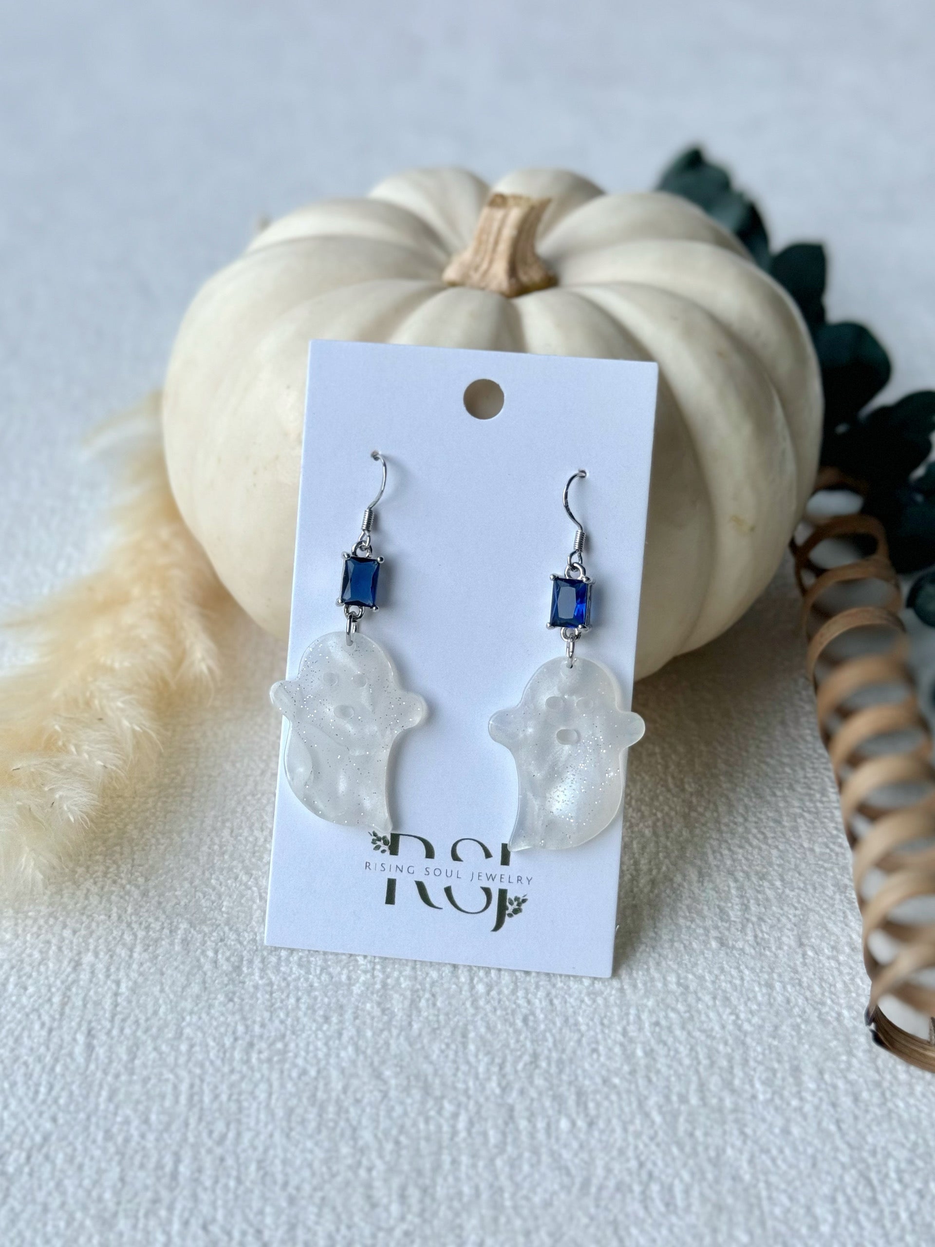 Blue Ghost Dangles