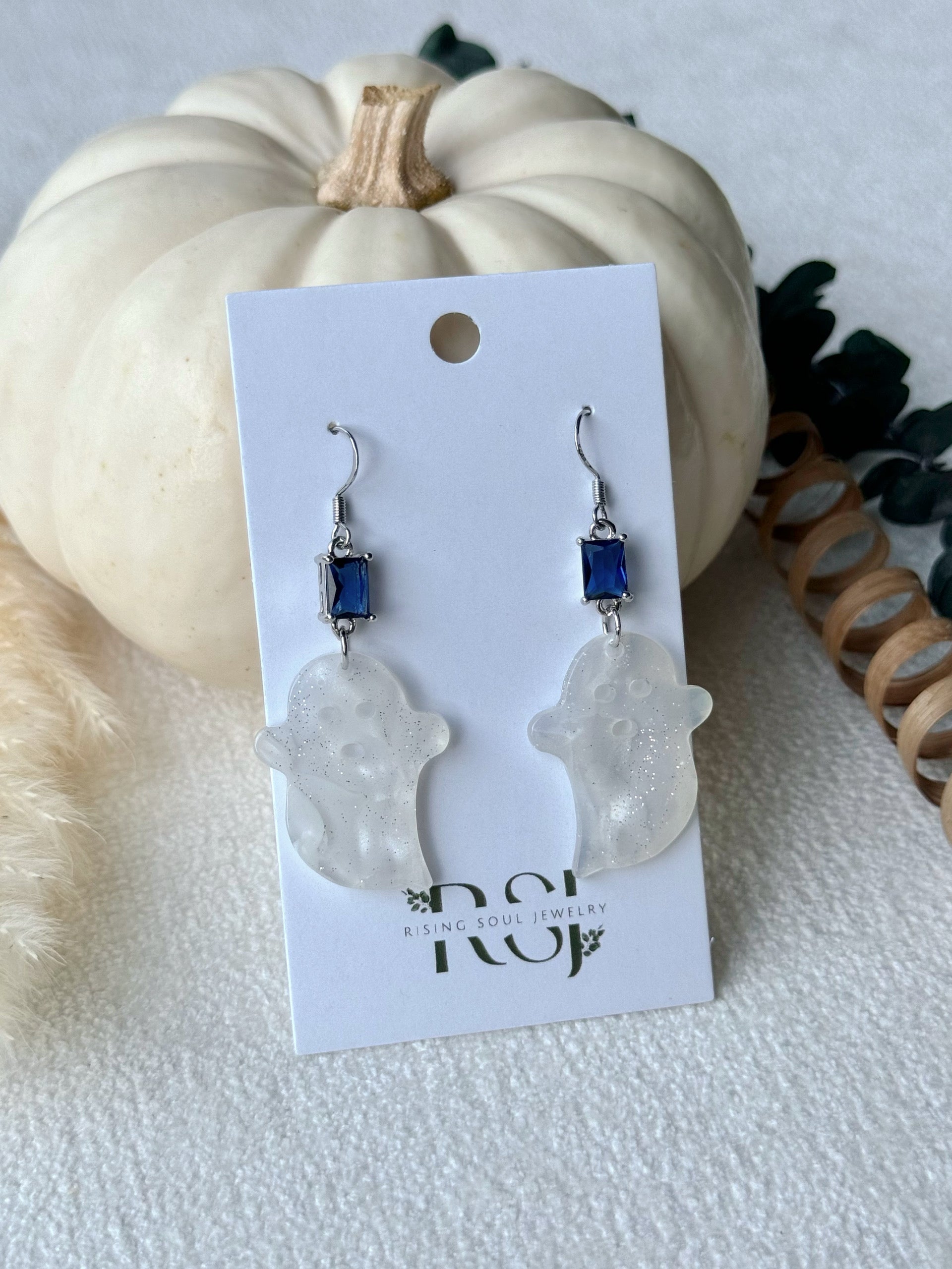 Blue Ghost Dangles