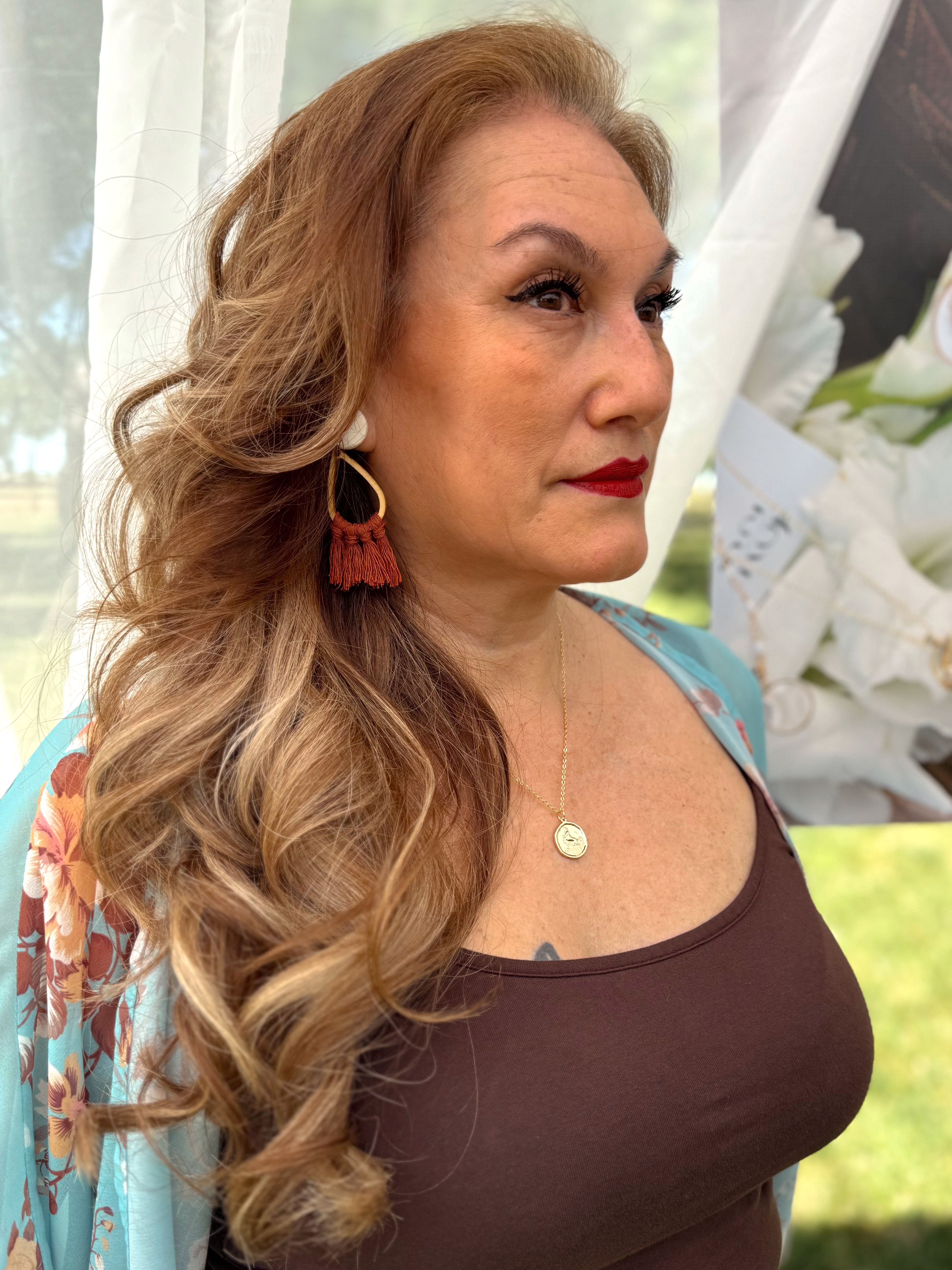 Minimal gold zodiac necklace worn on model, dainty everyday celestial jewelry