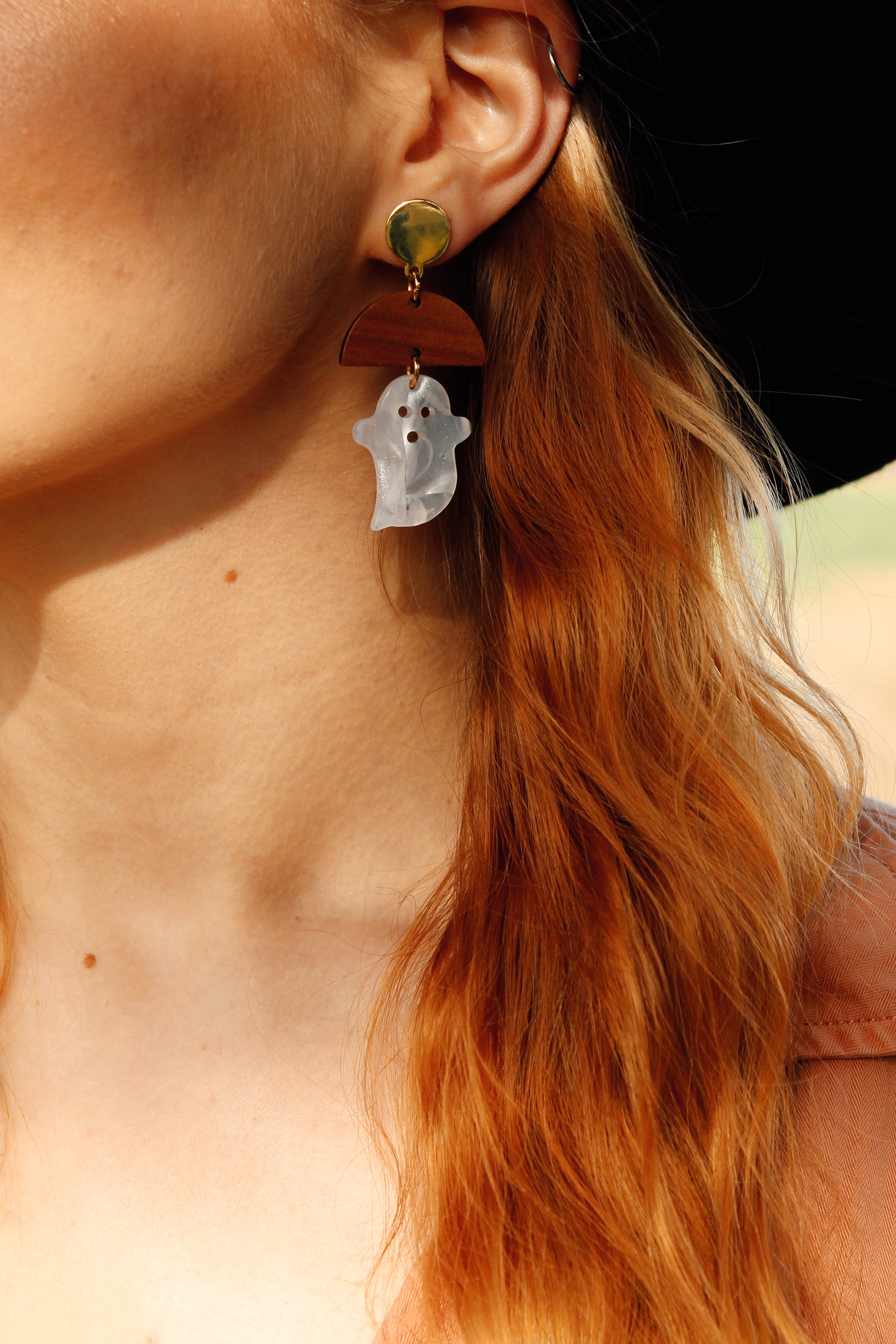 Boho Ghost Earrings